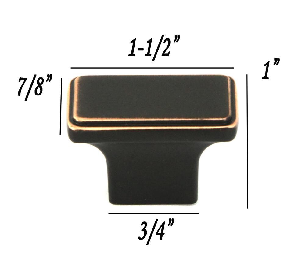Kingsman Hardware NEPOLI-1-50ORB Cabinet-Knobs - View #3