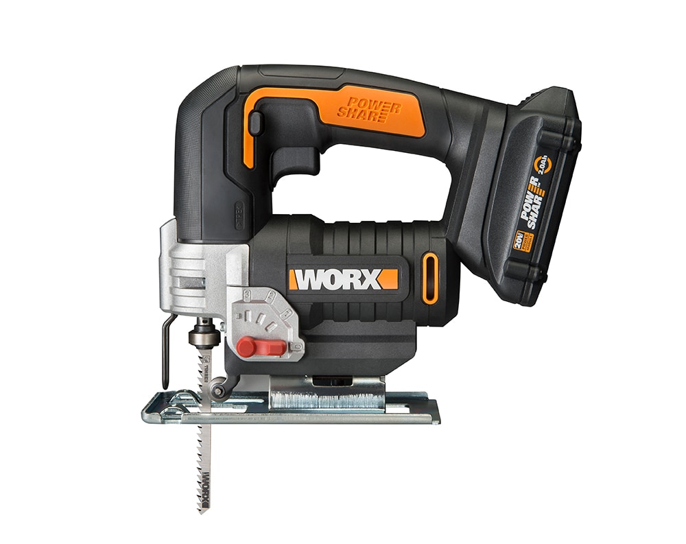 WORX 20 volt Max Variable Speed Keyless Cordless Jigsaw Charger