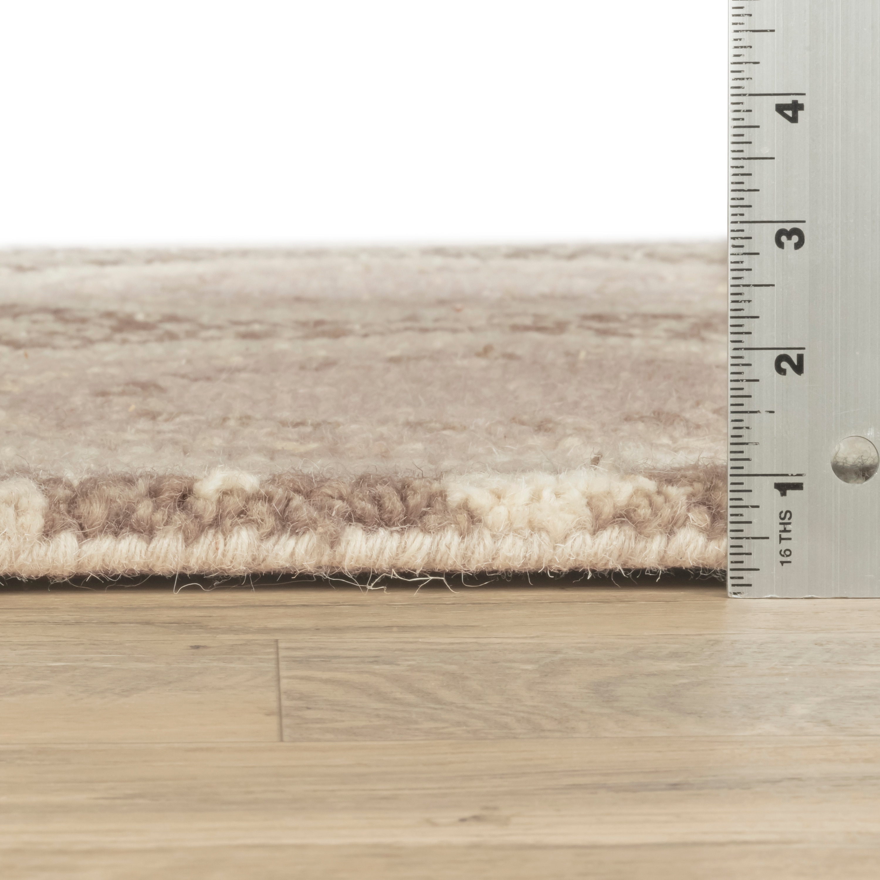 Gray Medallion Hand Tufted Wool Area Rug