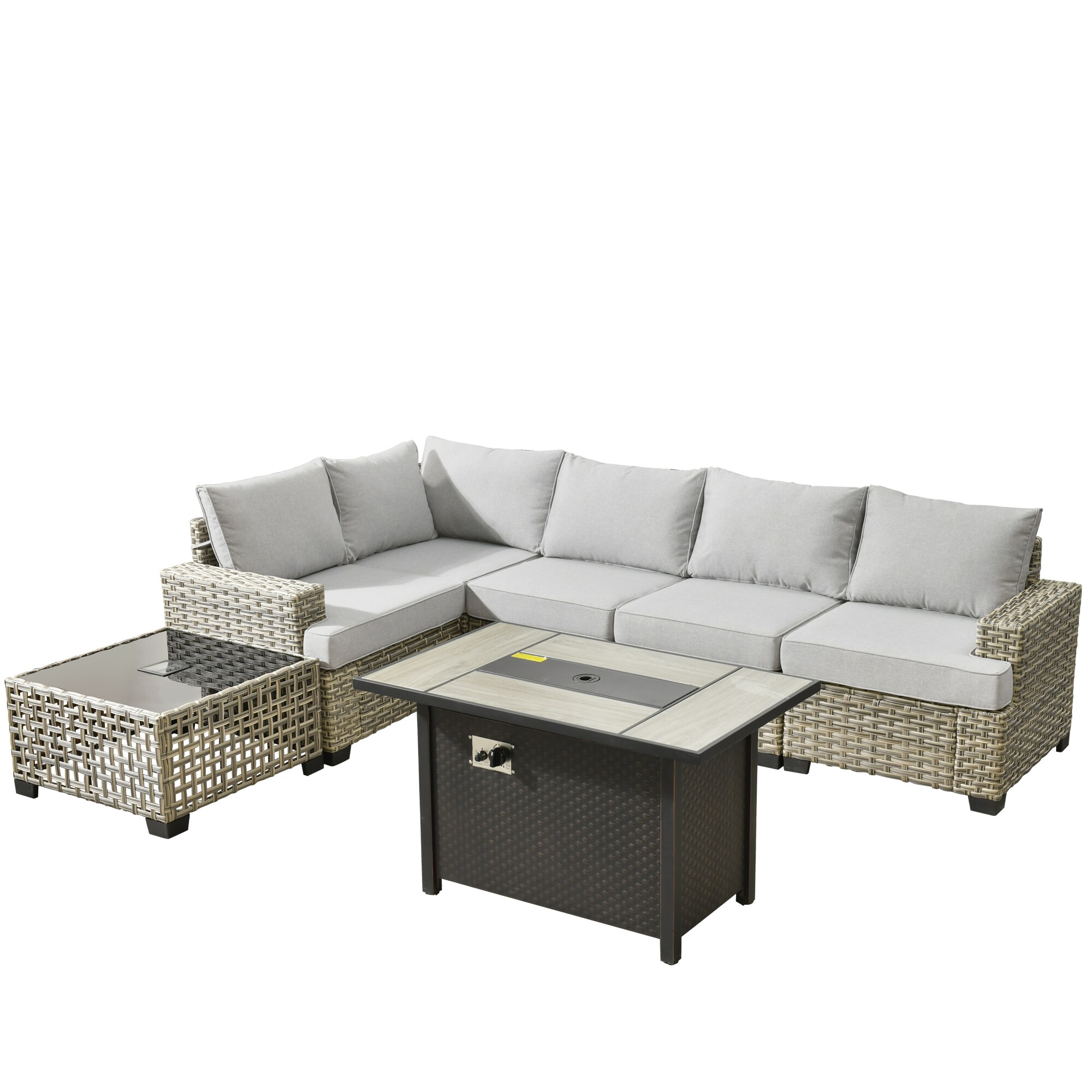 ALTRIGUS 6L-CFP03-TBS407-AL Patio-Conversation-Sets - View #2