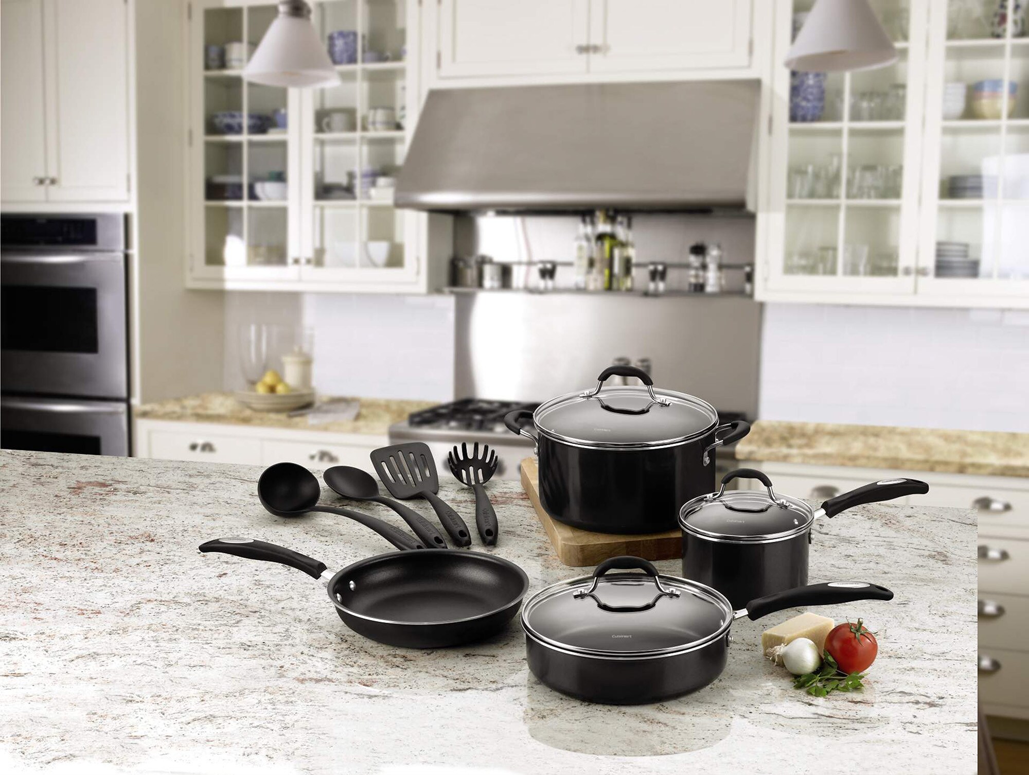 Cuisinart 17-Piece Chef's Classic 13.8-in Stainless Steel Cookware Set with  Lid(s) Included in the Cooking Pans & Skillets department at