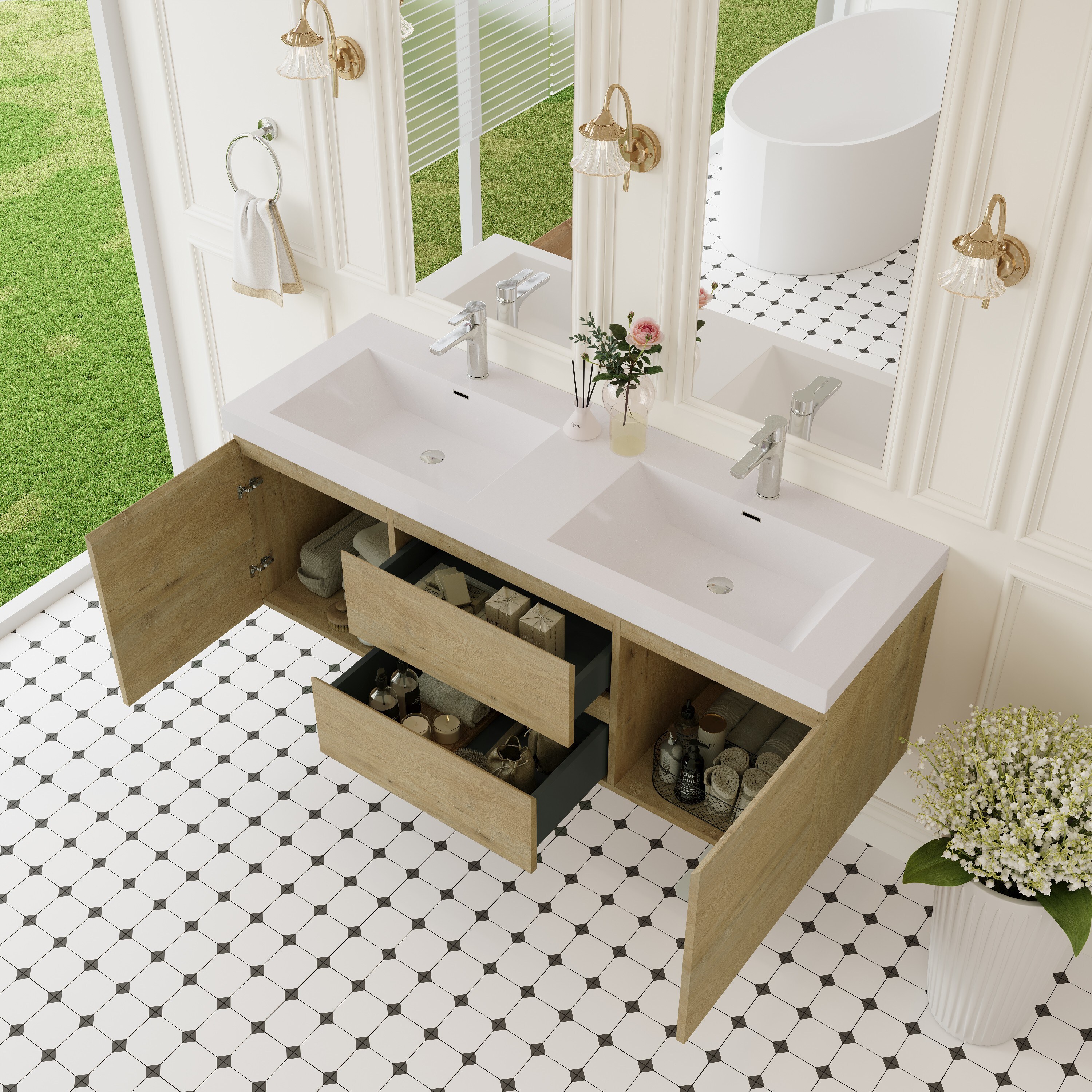 Iseryn YSG27063P15 Bath-Vanity-Combo - View #7