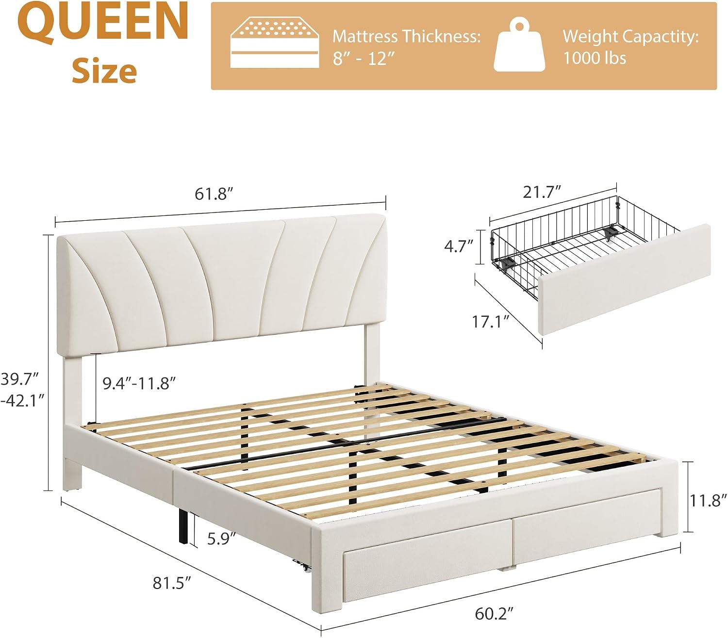 GAOMON CQC-2K75V2-ZSVW beds - View #2
