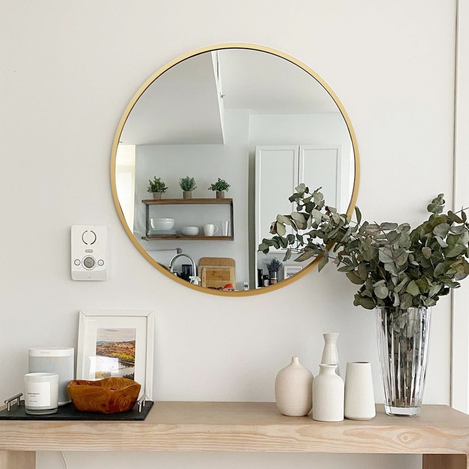 Qualler QDUMRO116G Framed-Bath-Mirrors - View #4
