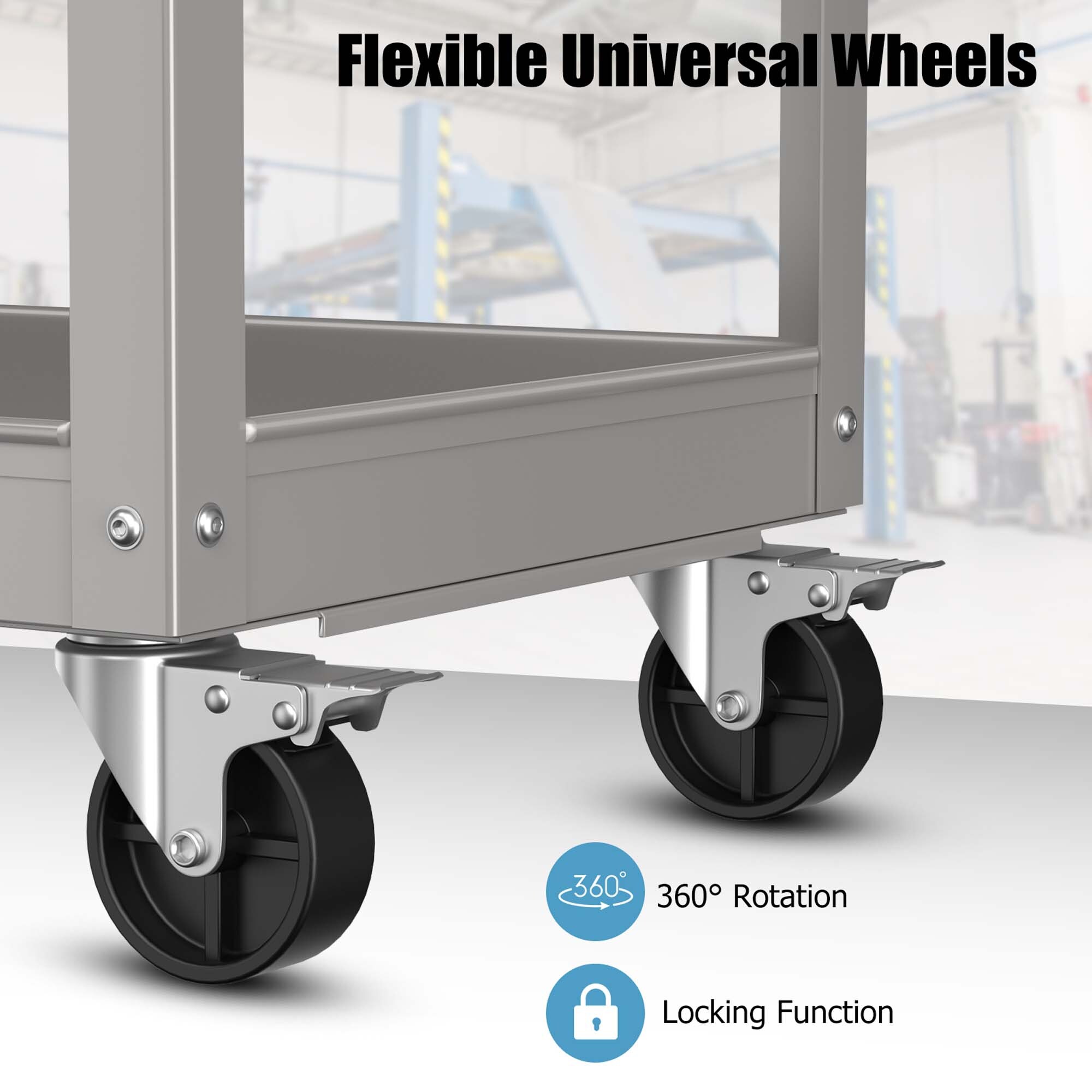 Costway CSHY006340 Utility-Carts - View #6