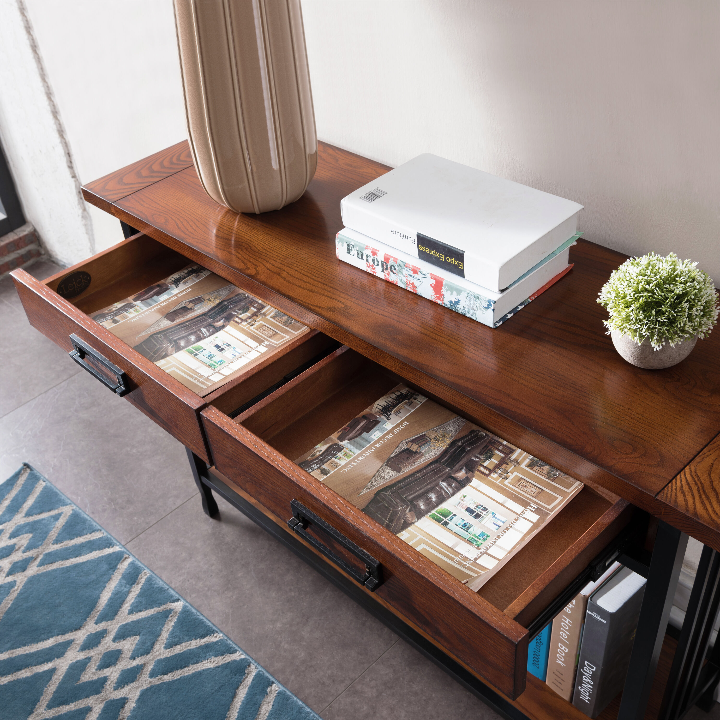 Leick Home 11233 Console-Sofa-Tables - View #7