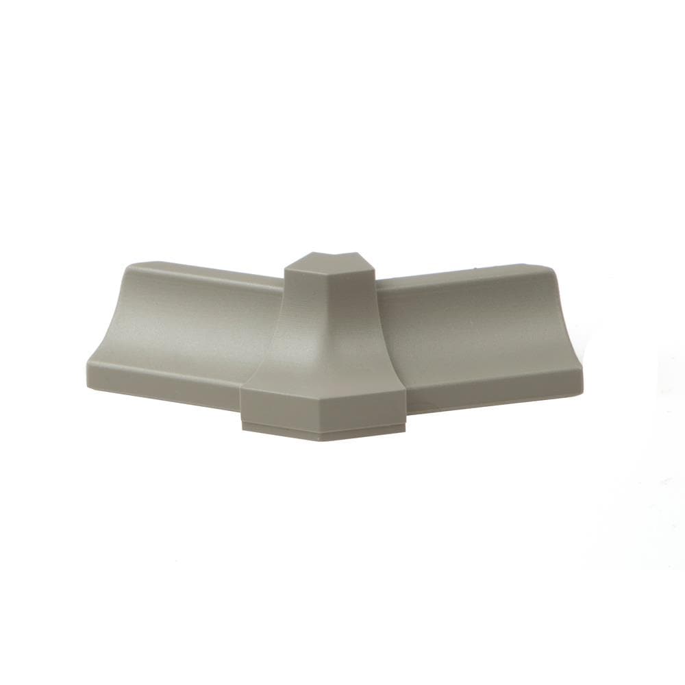 Schluter Systems E135/PHK1S/G Dilex-PHK 0.5-in W x 1-in L Grey PVC Outside corner Tile Edge Trim