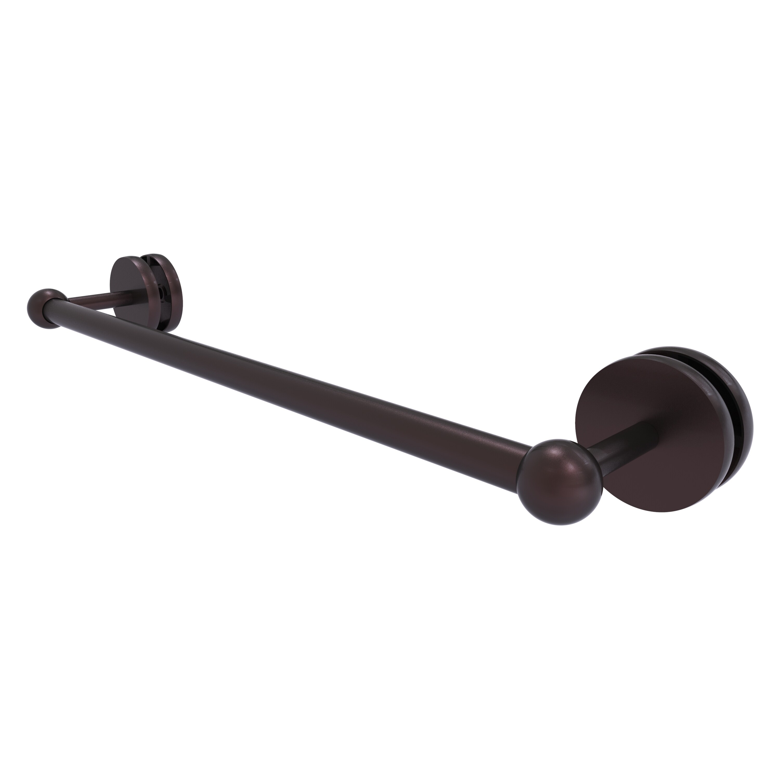 Allied Brass P1000-41-SM-18-ABZ Prestige Skyline 18-in Antique Bronze Wall mount Single Towel Bar