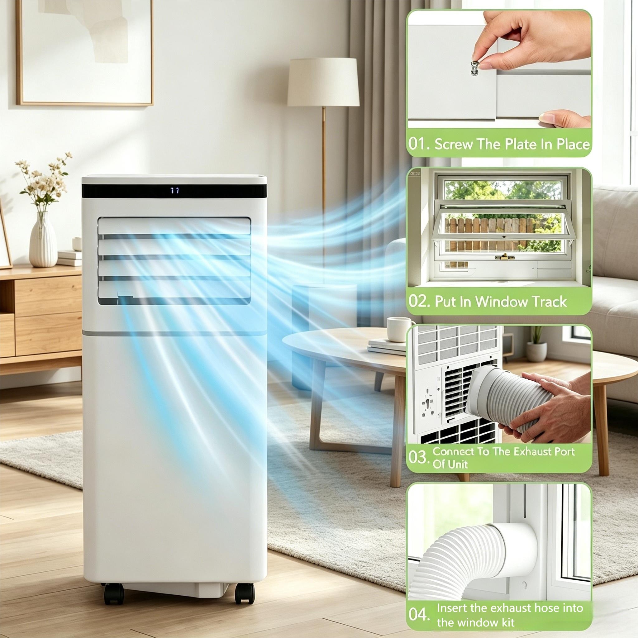 COWSAR AC5422-8K Portable-Air-Conditioners - View #6