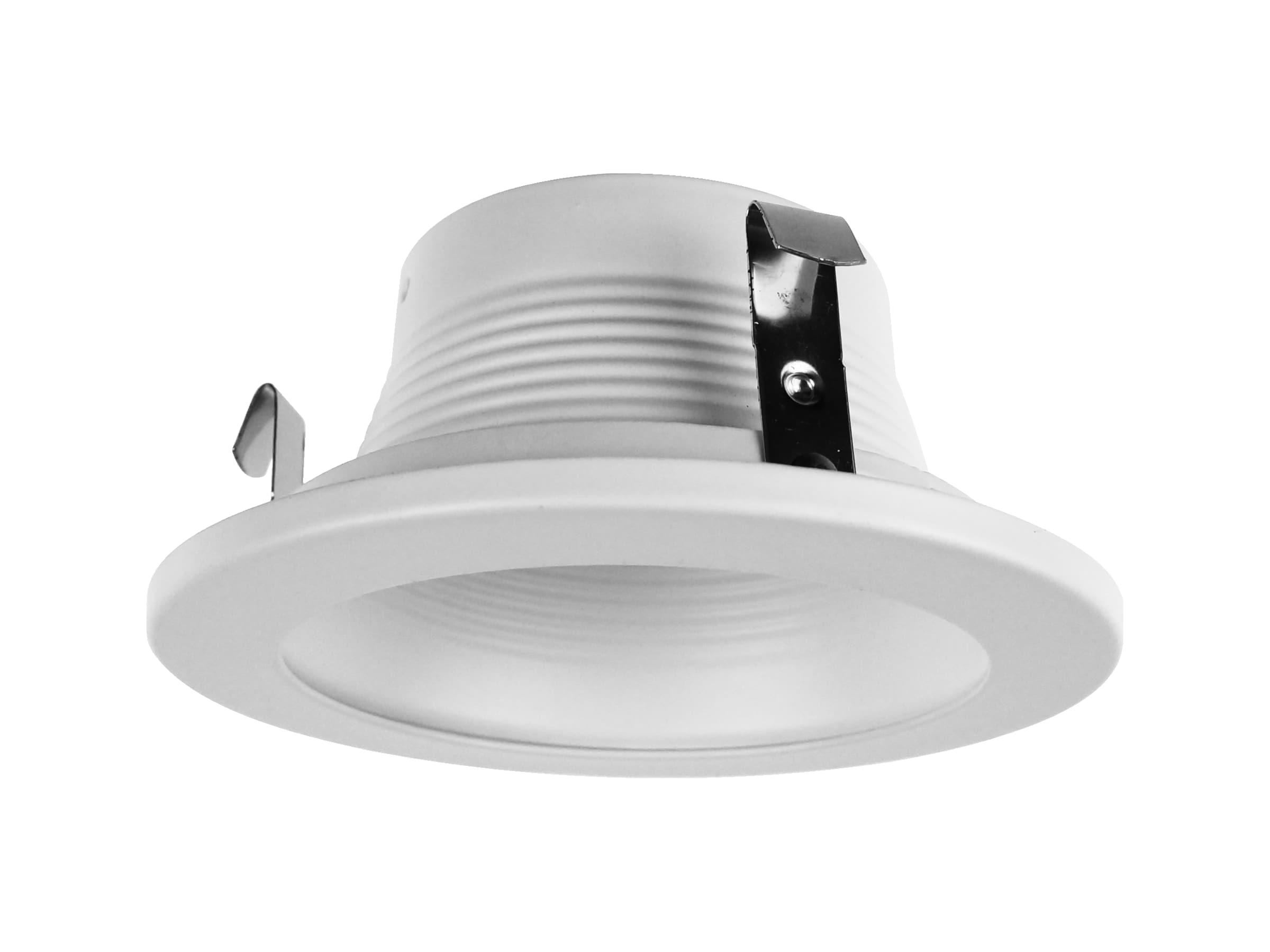 5'' White Aluminum Recessed Baffle Trim Light
