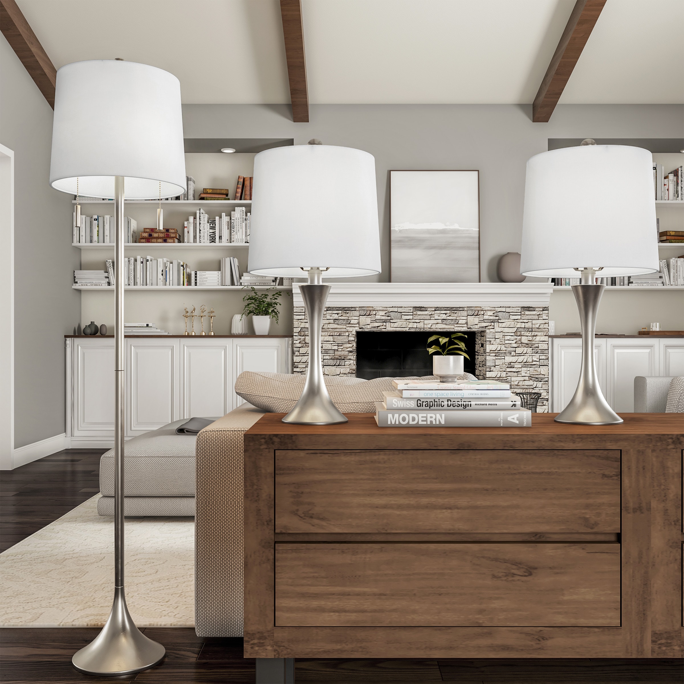 Lamp Sets For Use In Living Rooms