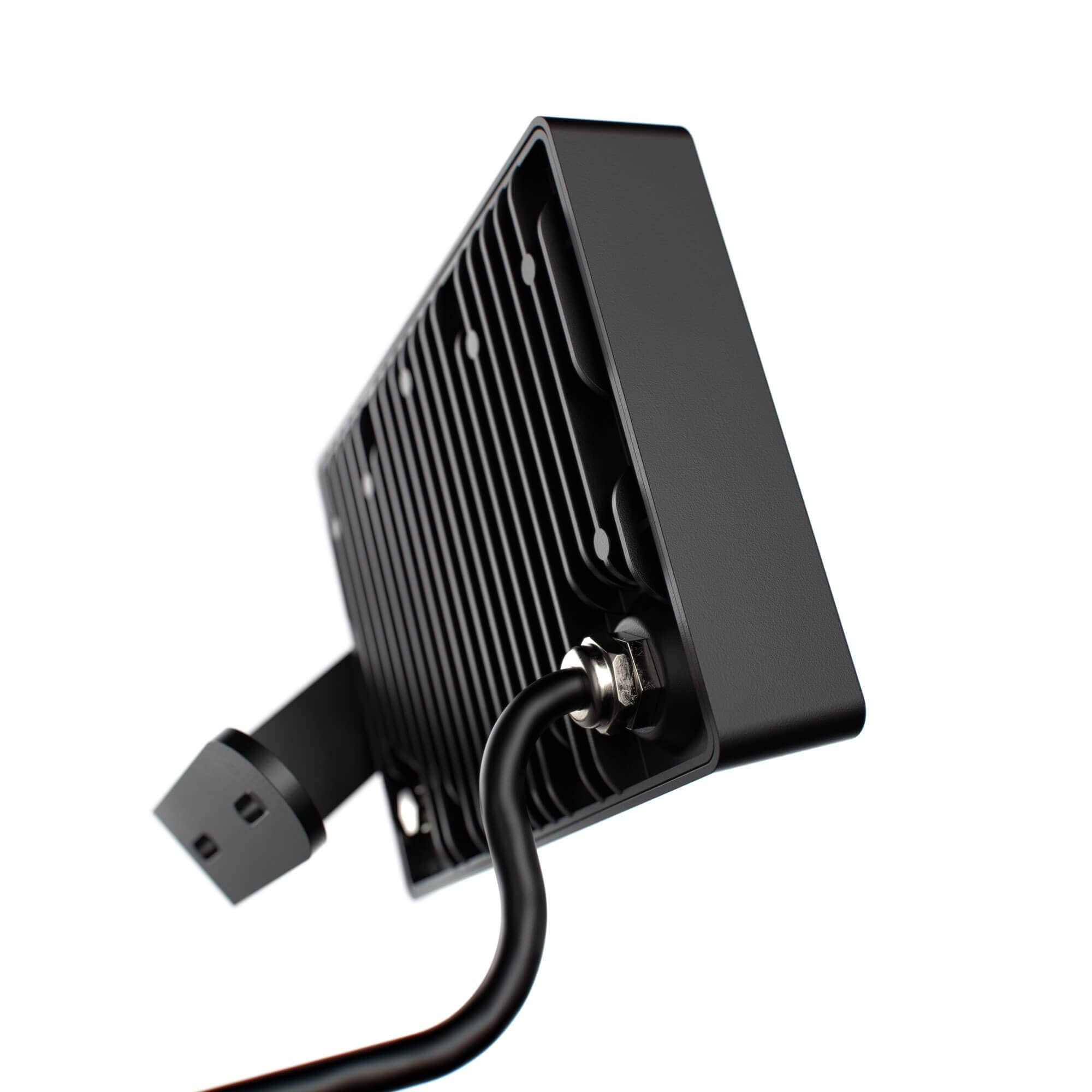 Horizon Smart Black LED Flood Light with Full Spectrum