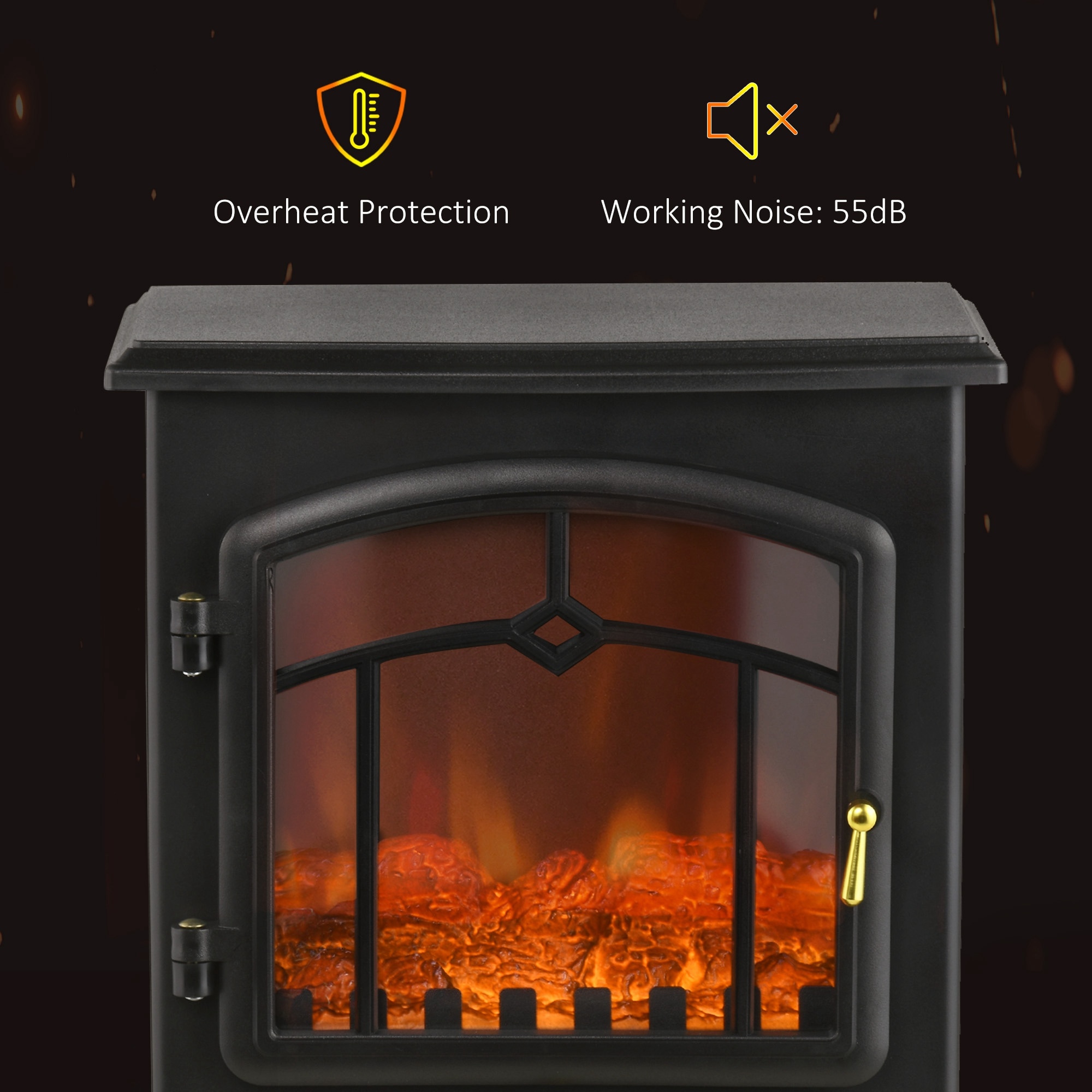 Mondawe MO-AB26096 Electric-Fireplaces - View #5