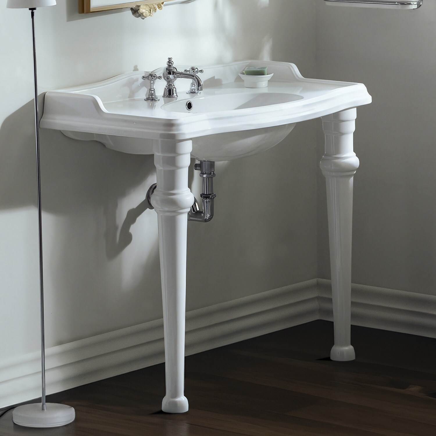 Whitehaus Collection AR874-GB001-3H Bath-Sink - View #3