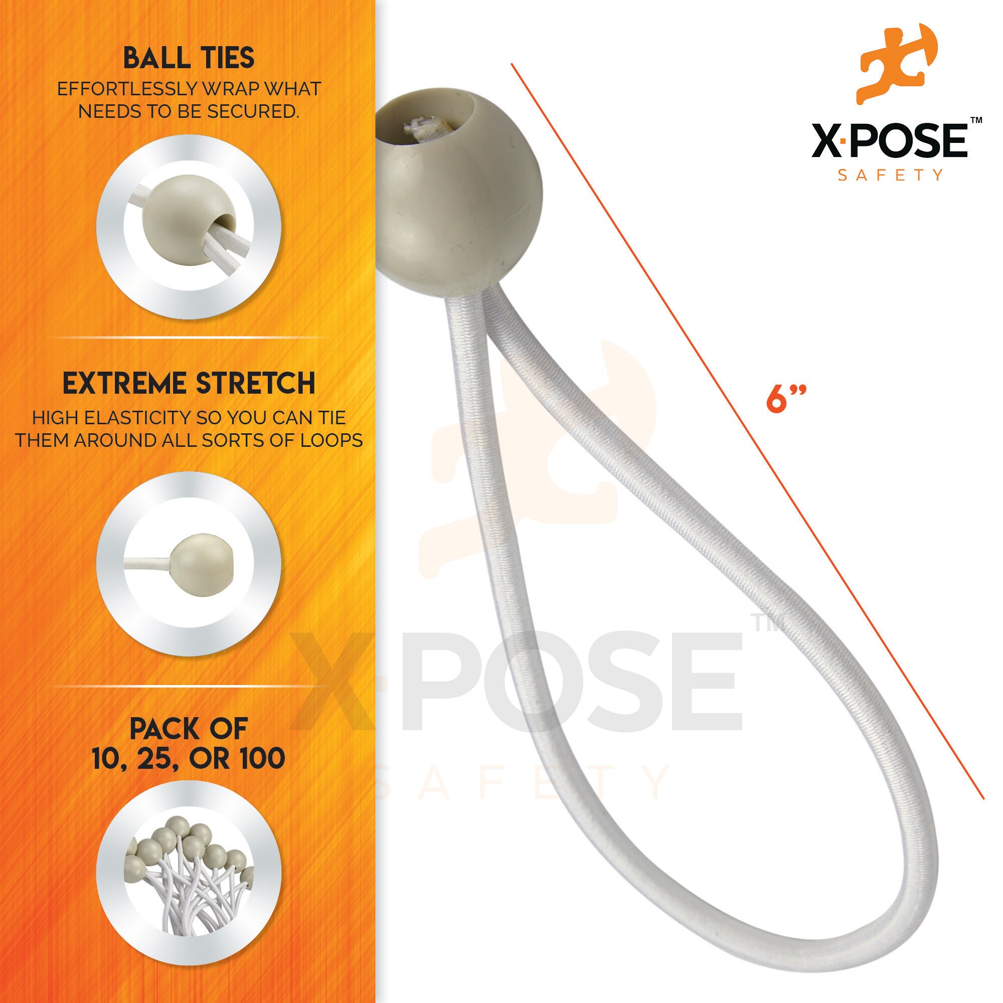 XPOSE SAFETY BB-6W-100-X Tarp-Accessories - View #2
