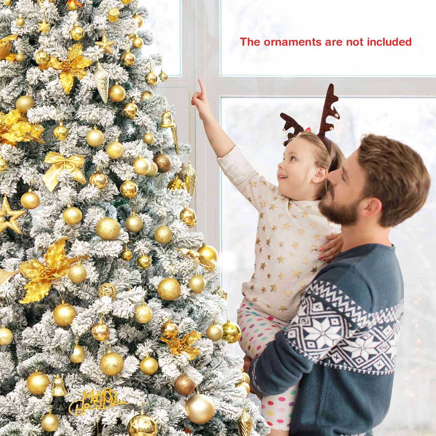 Costway CSHY000210 Artificial-Christmas-Trees - View #5