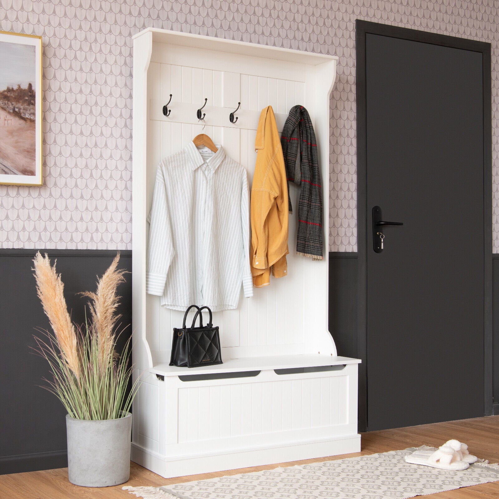 Boyel Living BL-HU10154WH Coatrack-Stands-Pedestals - View #4