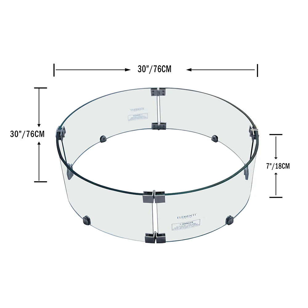 Elementi OFG101-WS-1 Gas-Fire-Pit-Accessories - View #2