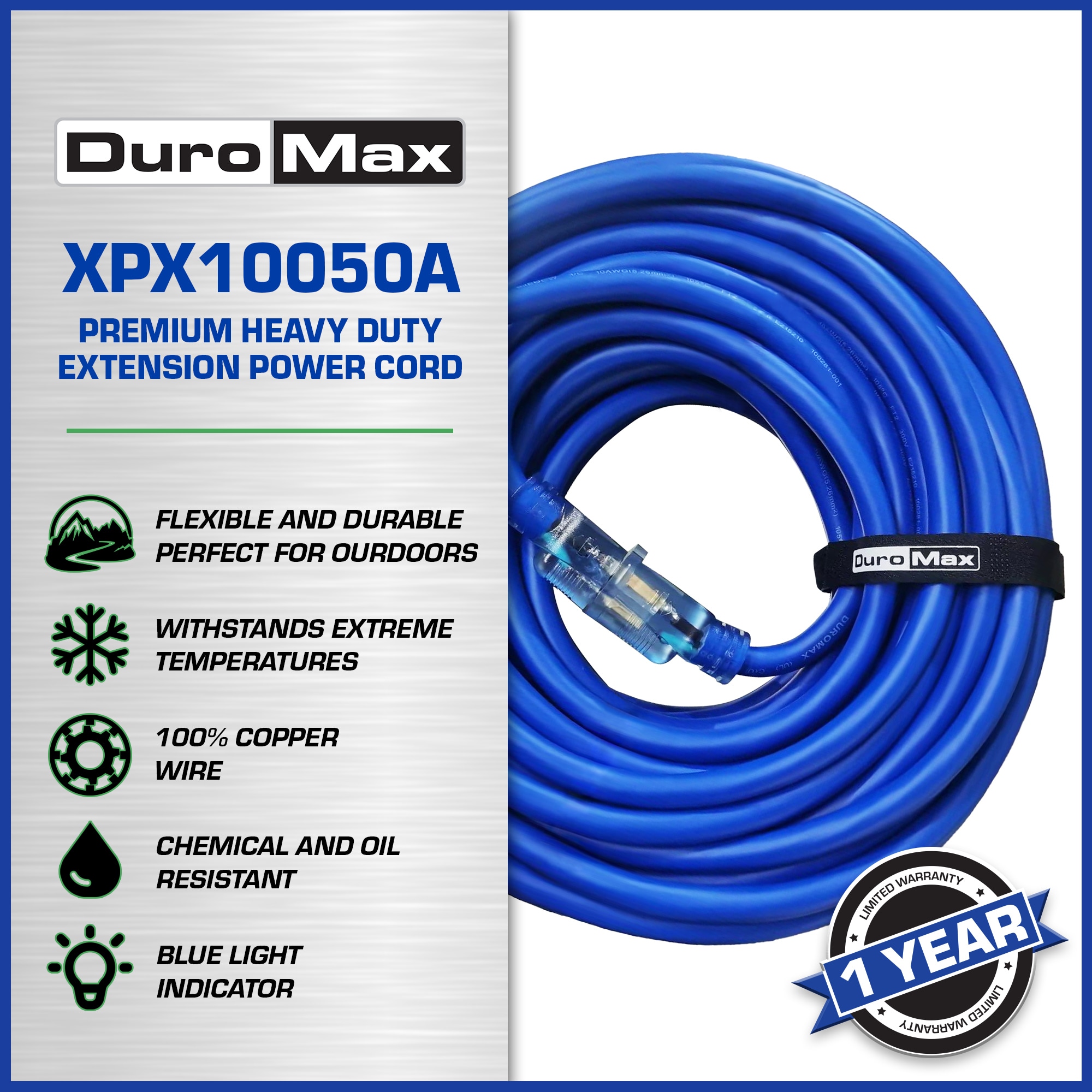 DuroMax XPX10050A Electrical-Extension-Cords - View #2