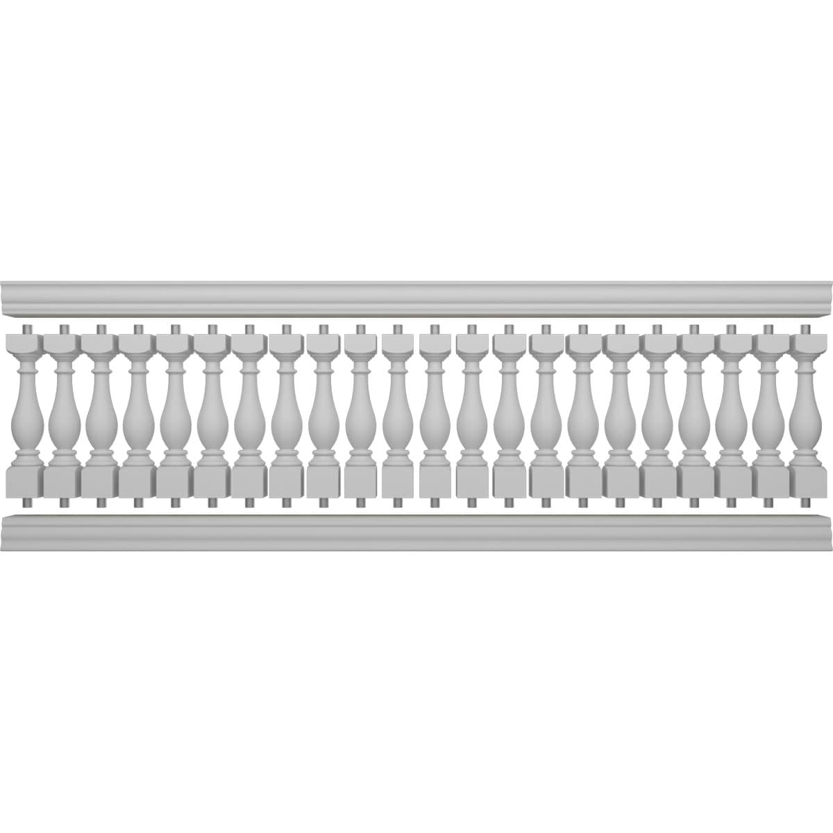 Ekena Millwork BALK40X132LGD railings - View #5