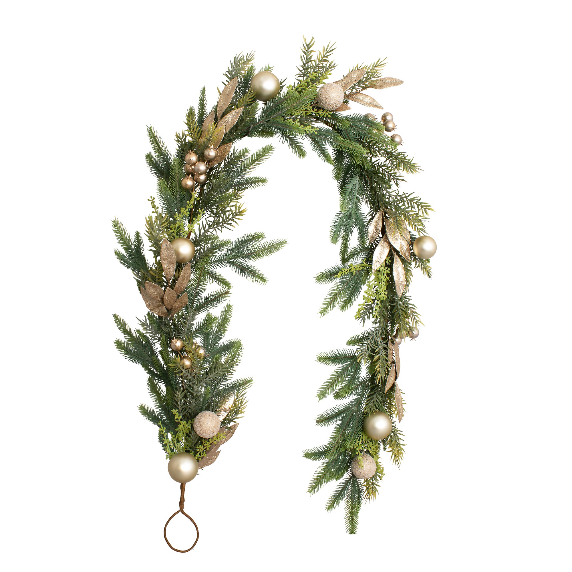 Artificial Christmas Garland Power Source N/A (unlit)