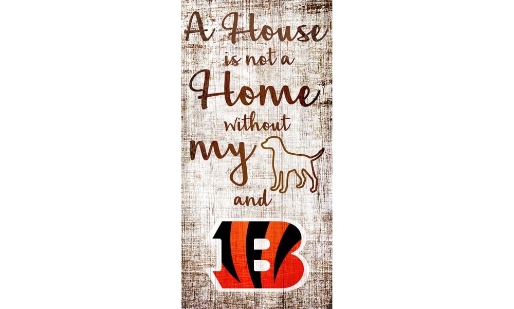 Fan Creations Cincinnati Bengals 12-in H x 6-in W Sports Print in