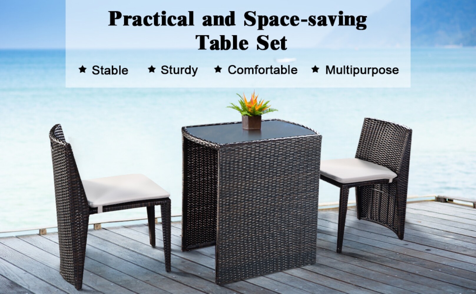 WELLFOR LWAROP102 Patio-Conversation-Sets - View #2