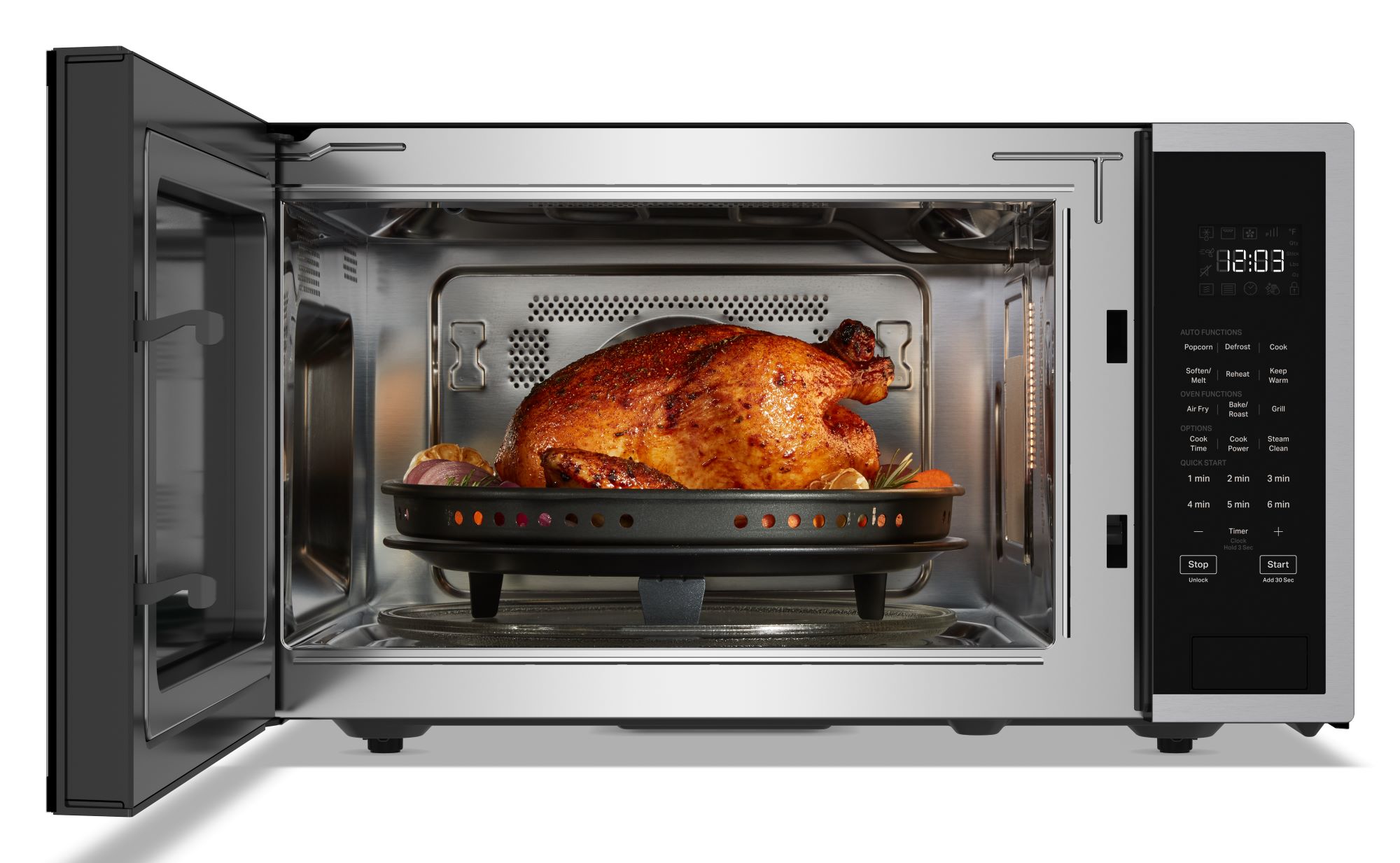 KitchenAid KMCS522RPS Cnt-Mwo - View #3