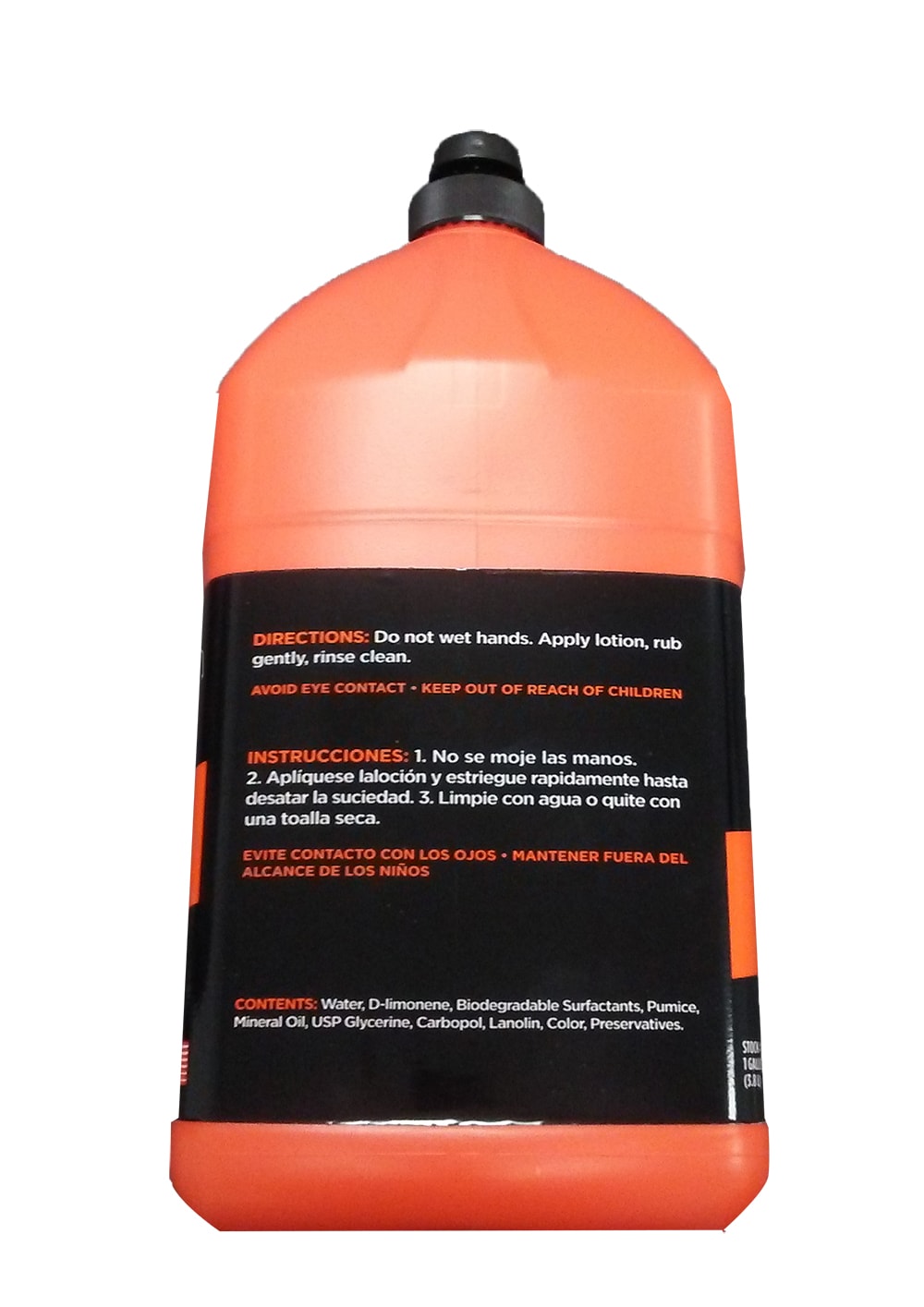 Goop Orange Liquid Hand Cleaner with Pumice - 1 Gallon – Stonewall Tools