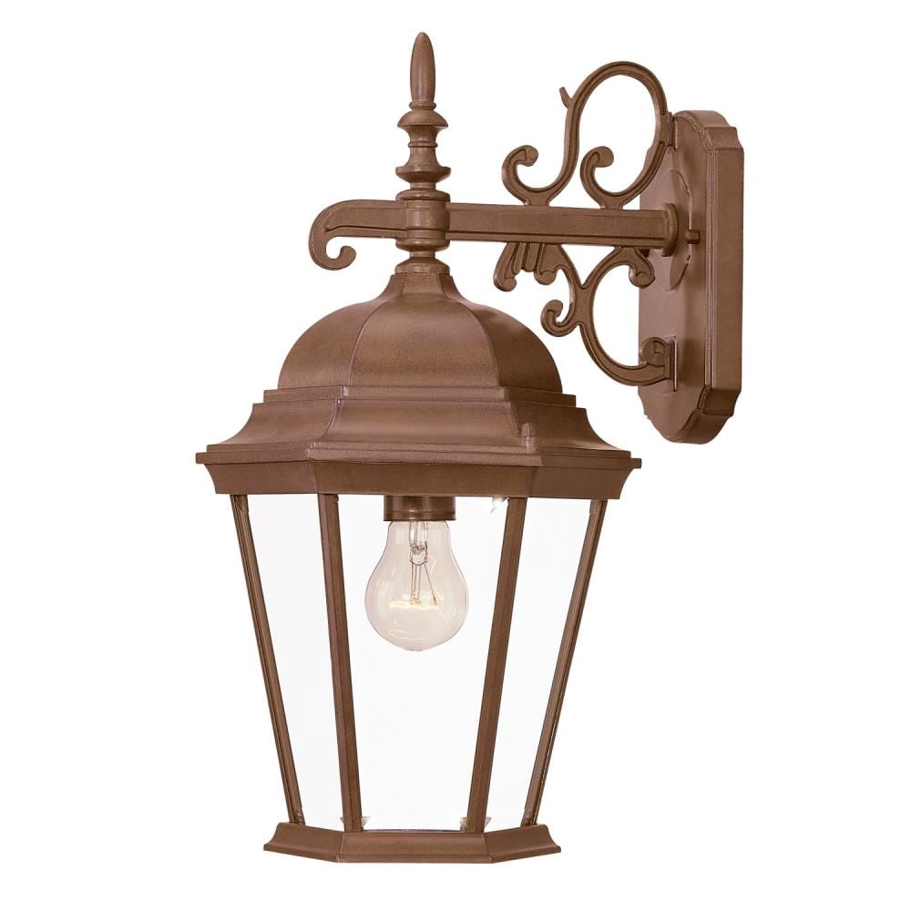 Acclaim Lighting 5202BW Richmond 1 -Light 17.0-in H Brown Hardwired Outdoor Wall Light