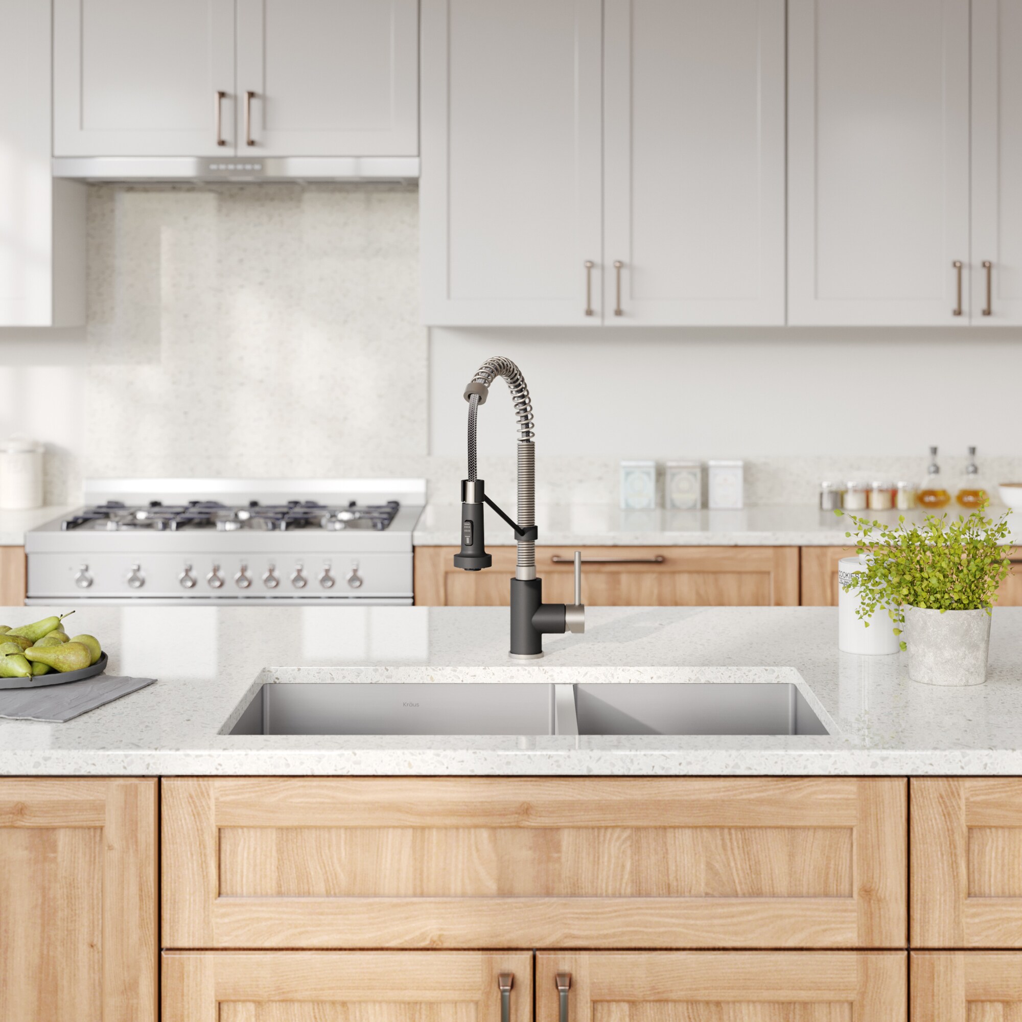 Kraus KHU103-33161053SSMB Kitchen-Sinks - View #5