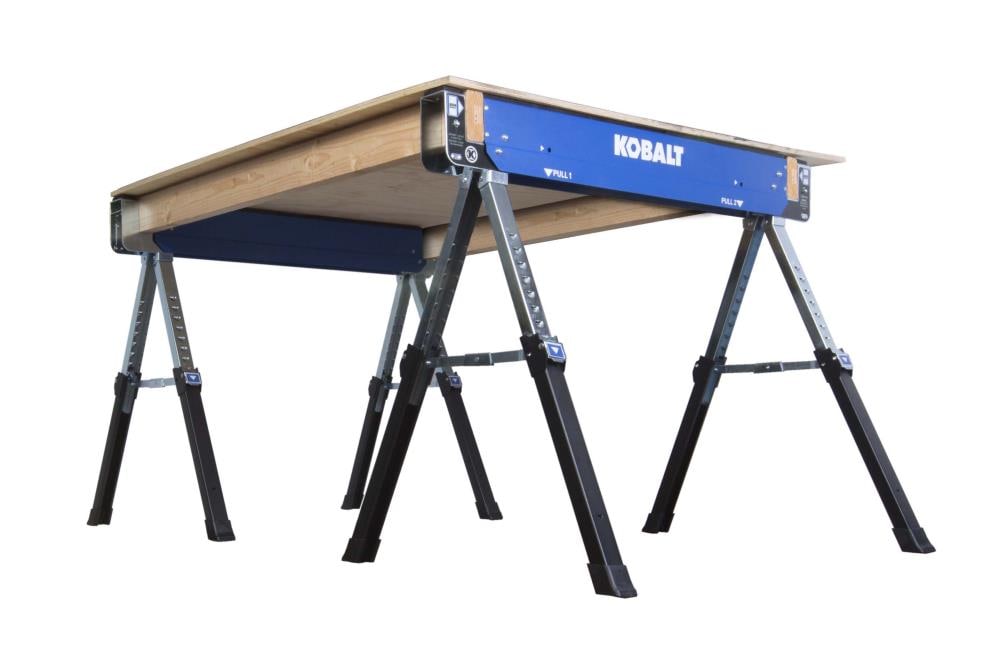 Folding sawhorses store at lowes