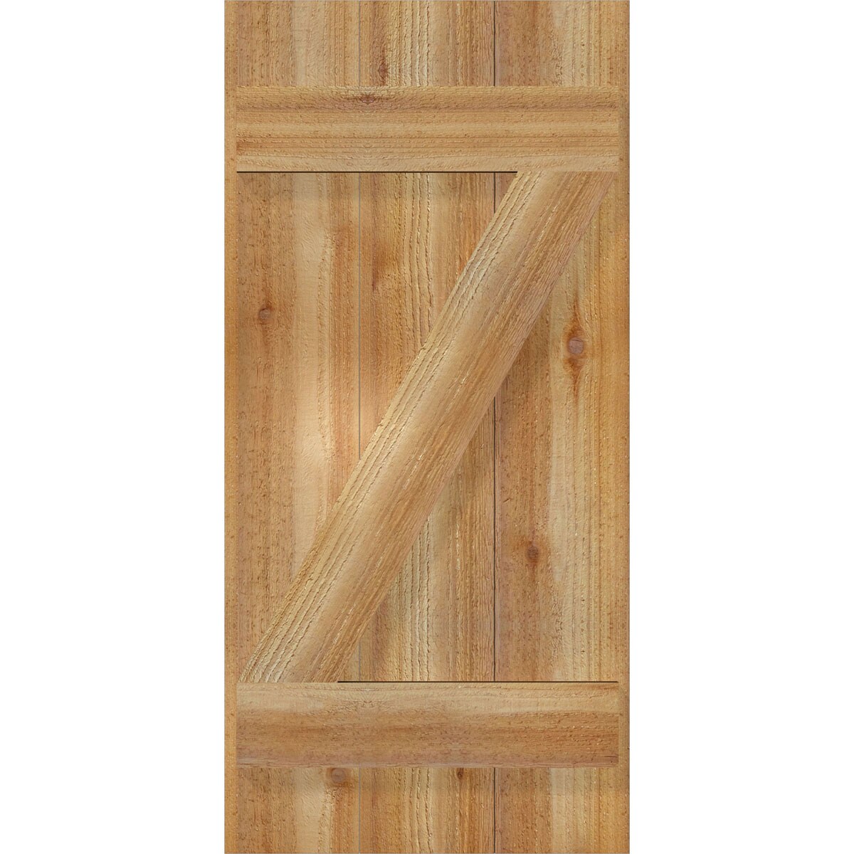 Ekena Millwork RBJ06Z16X034RWR Exterior-Shutters - View #5
