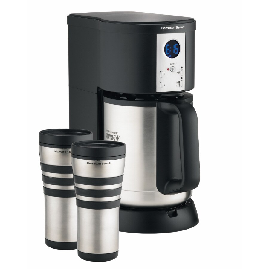 Hamilton Beach Stay or Go Thermal Stainless Steel Coffee Carafe