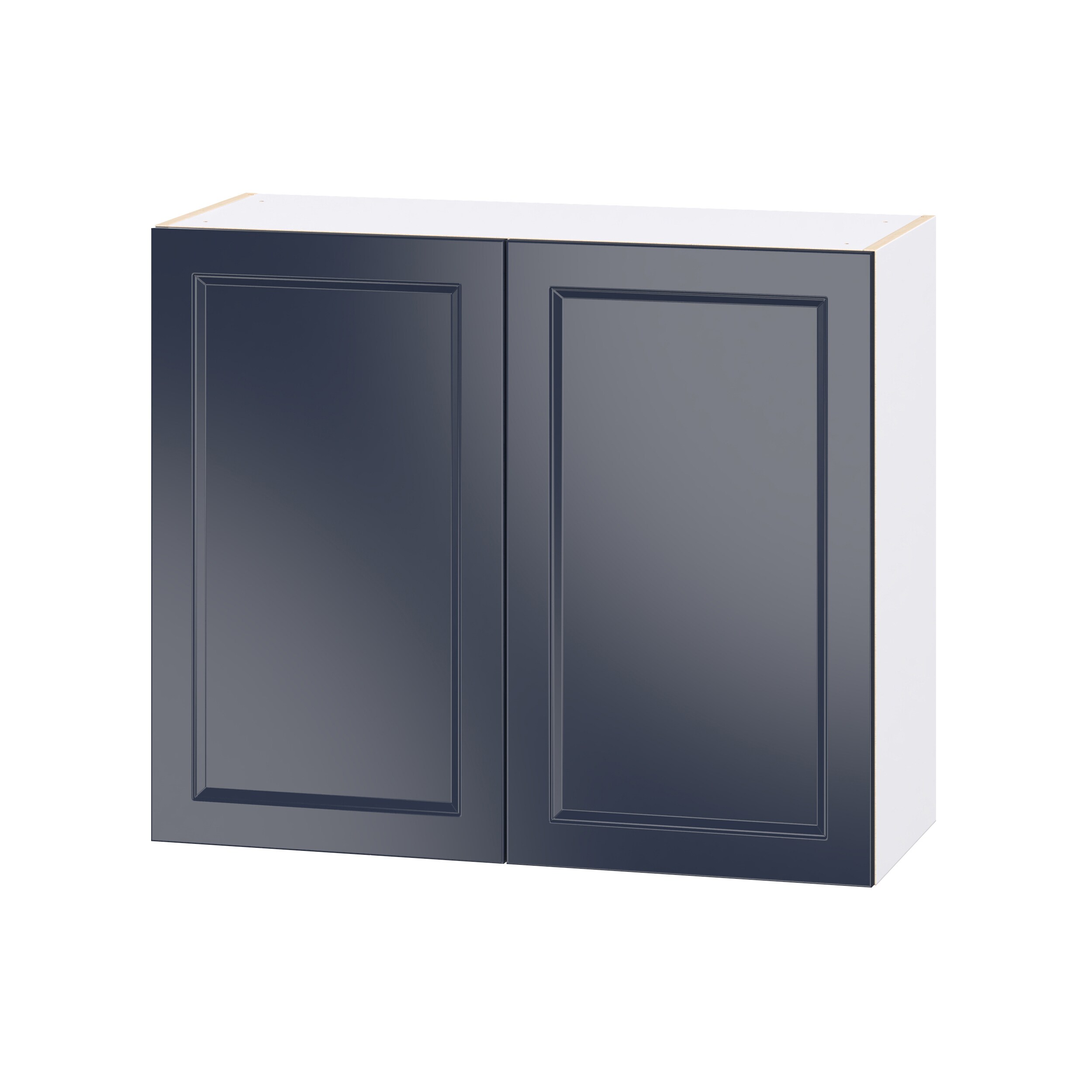Hugo&Borg DSW3630-LO Lorette 36-in W x 30-in H x 14.75-in D Navy Blue Wall Fully assembled Cabinet Recessed Panel Shaker - Thumbnail