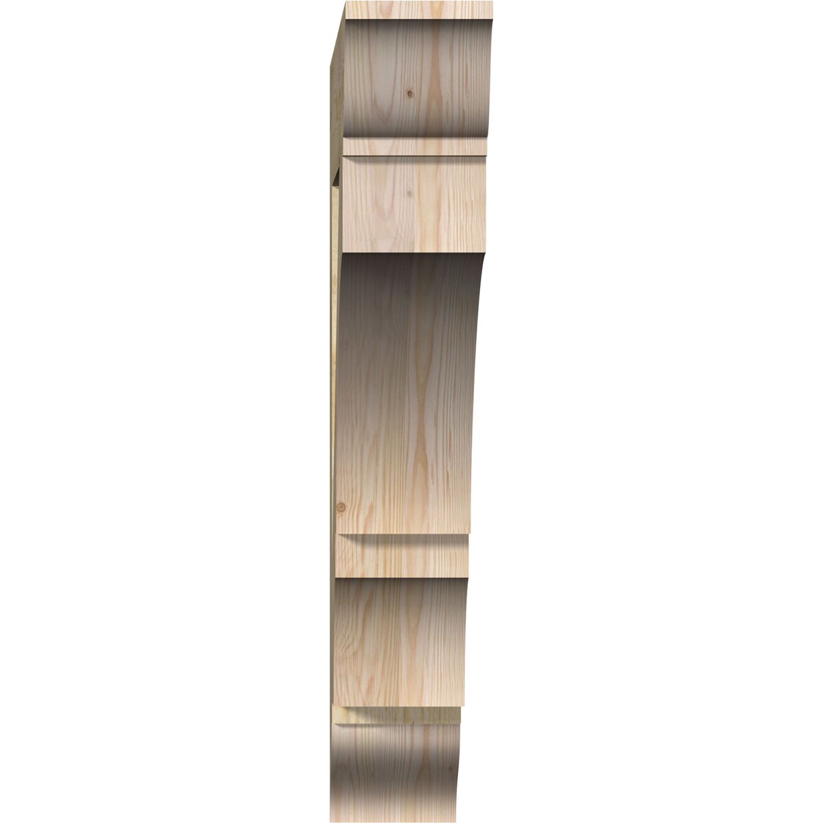 Ekena Millwork BKT06X36X36BOA01RDF Exterior-Brackets-Braces - View #2
