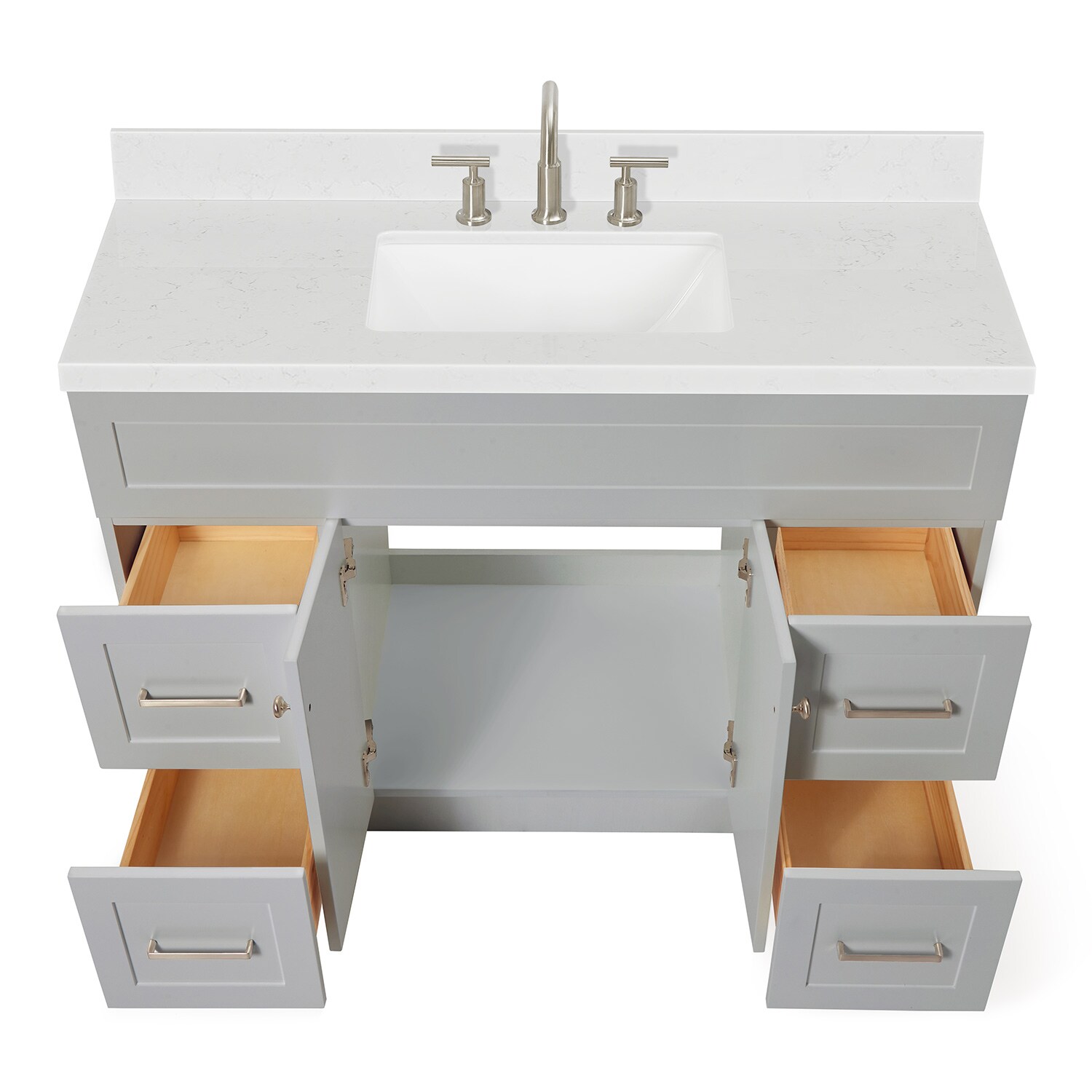 ARIEL F048SCQRVOGRY Bath-Vanity-Combo - View #9