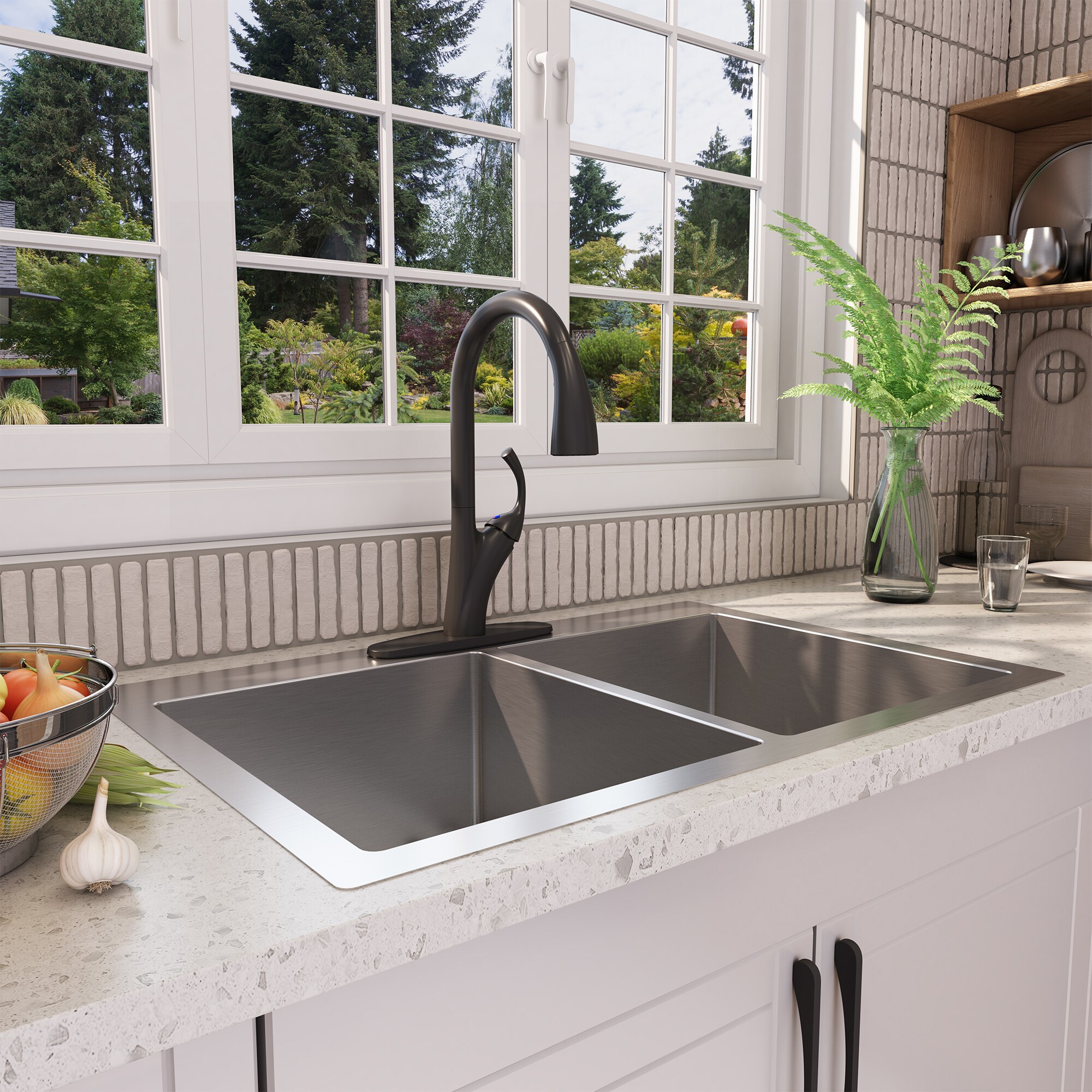 Mondawe MD-D48-BN Kitchen-Faucets - View #3