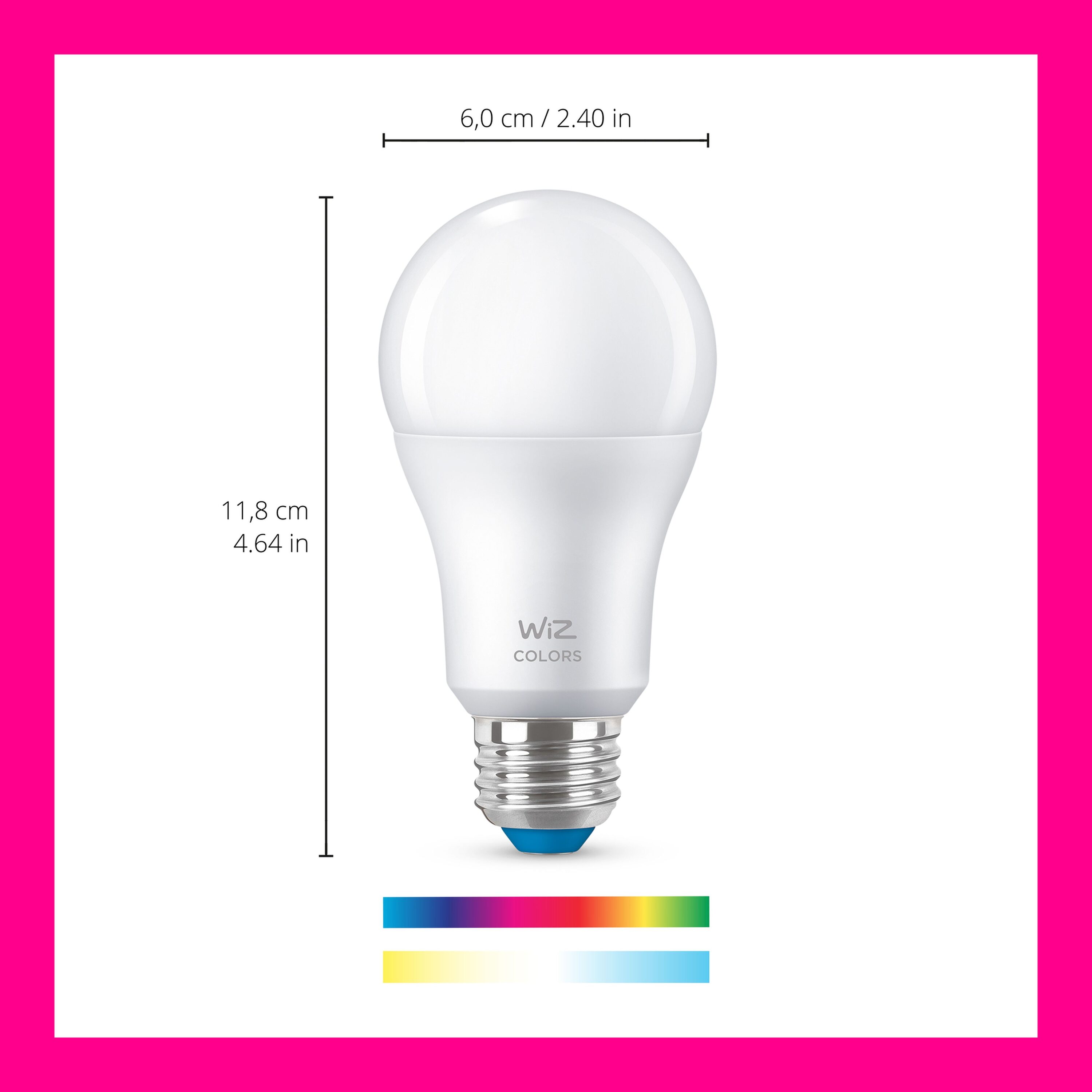 E27 WiZ Light bulbs, Lighting