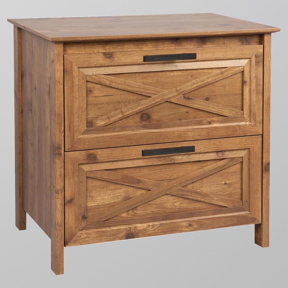 Saint Birch Houstin Rustic Brown 2 Drawer File Cabinet In The Cabinets Department At Com 2 Drawer File Cabinet, Unfinished Lateral File Cabinets