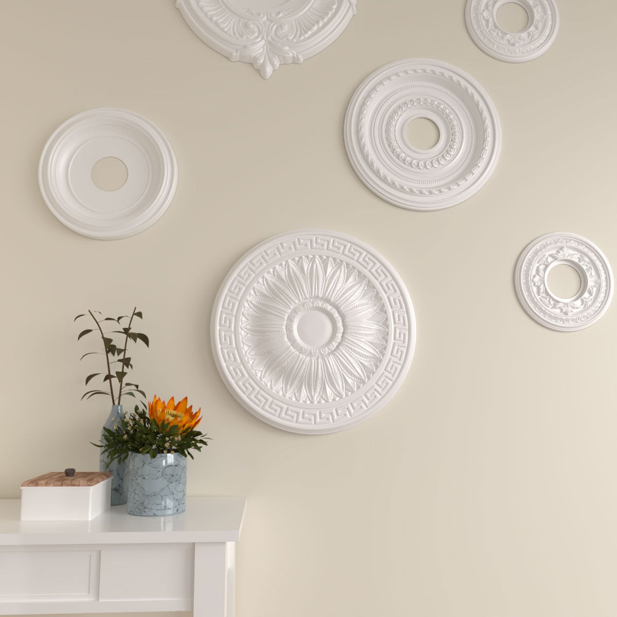 Ekena Millwork CM20HA Ceiling-Medallions - View #7