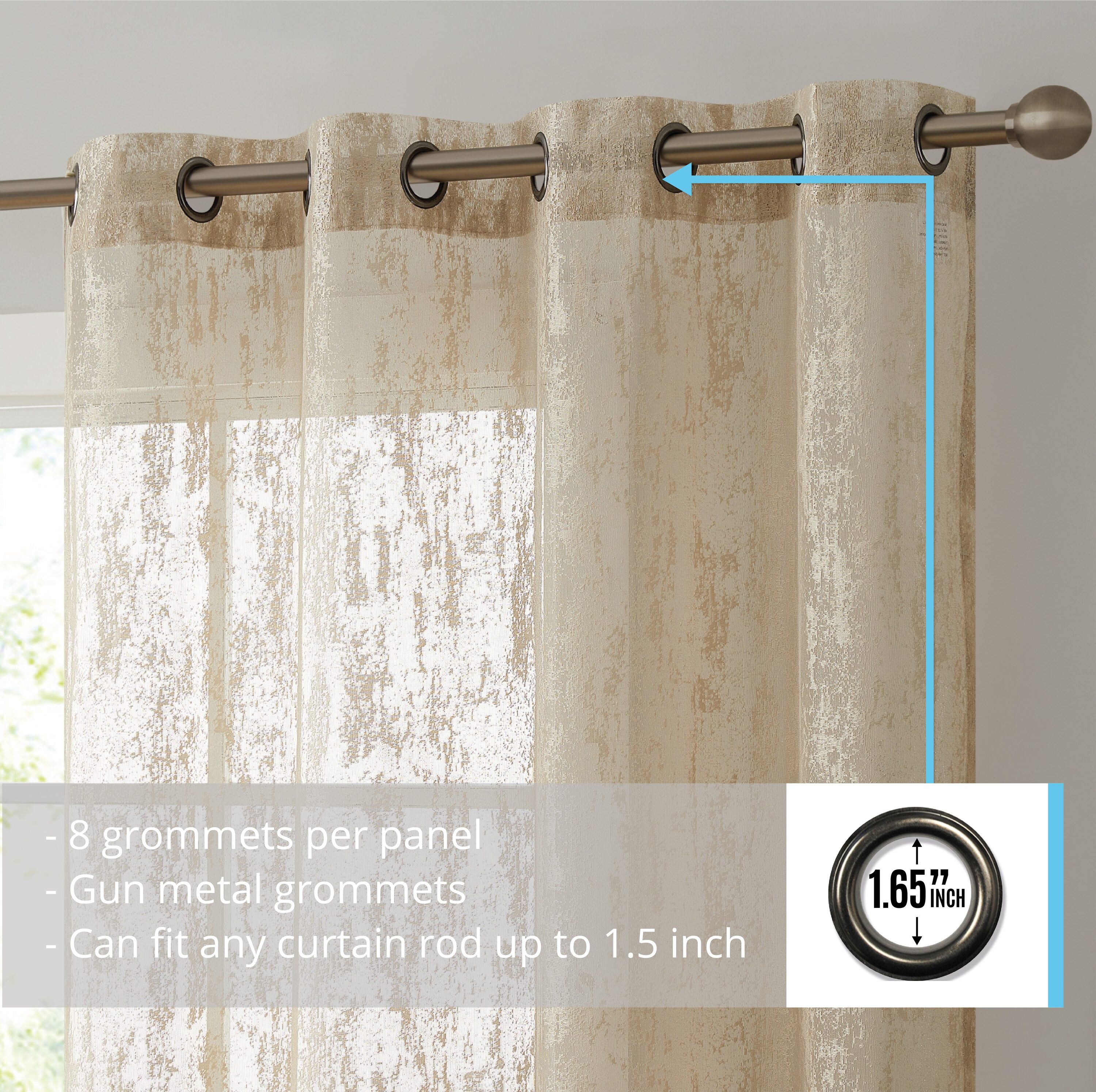 HLC.me CRWD-84-LNN curtains - View #3