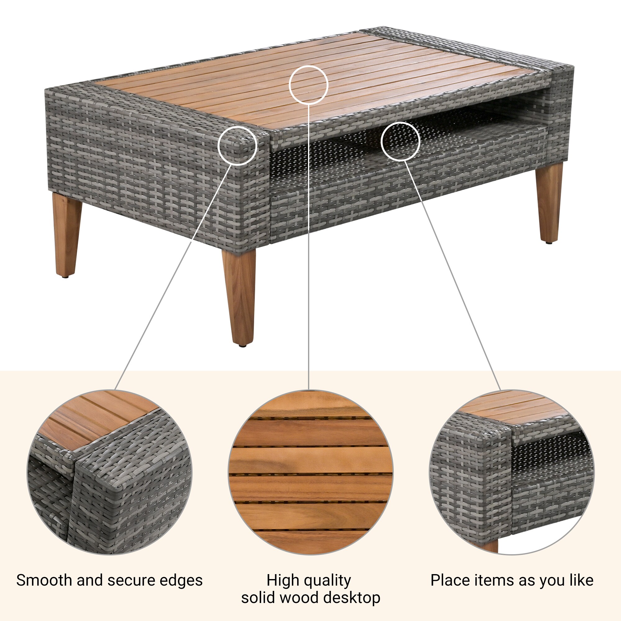 CASAINC DS-W261S00005 Patio-Conversation-Sets - View #10