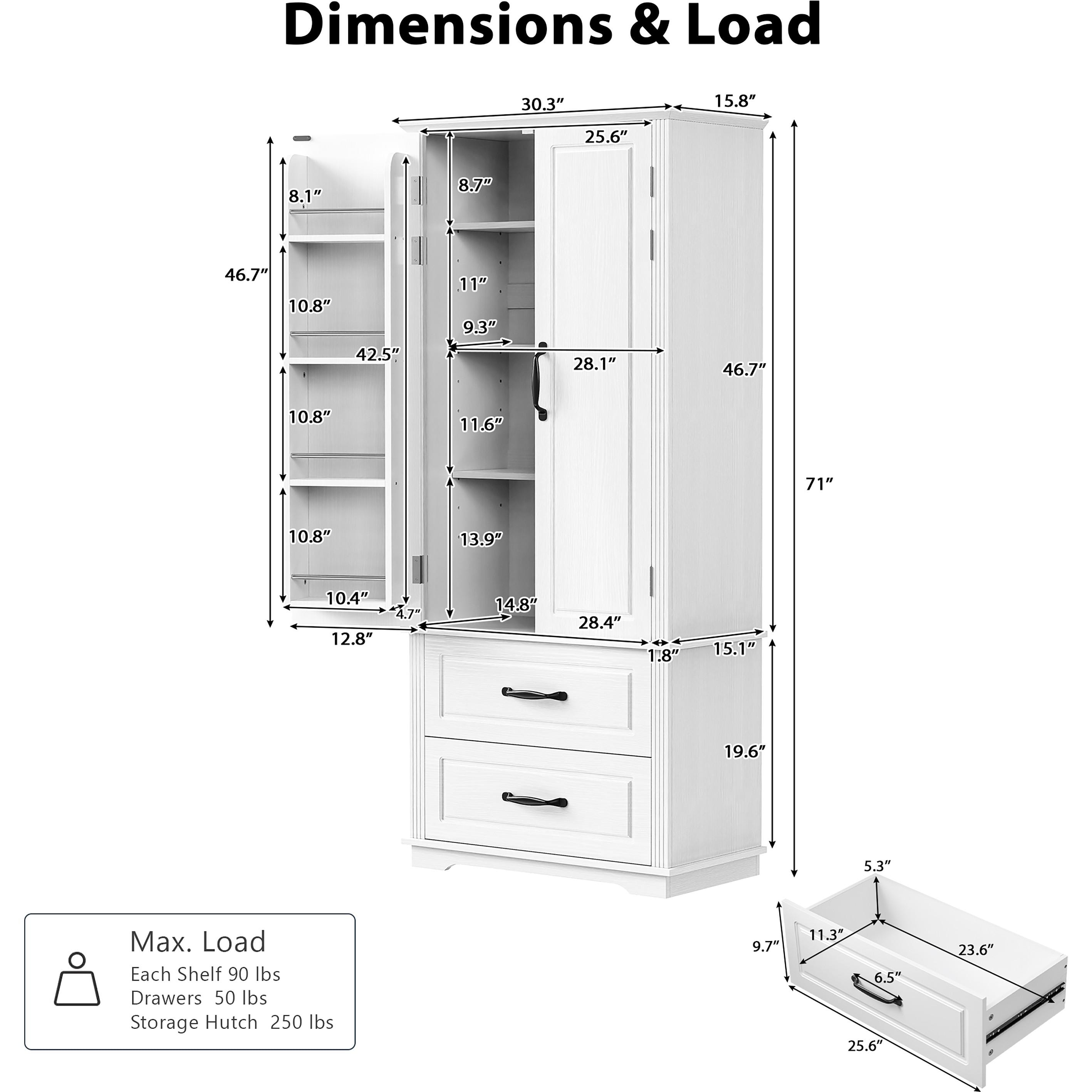 Bayfeve BF-145152-IN Dining-Kitchen-Storarge - View #6