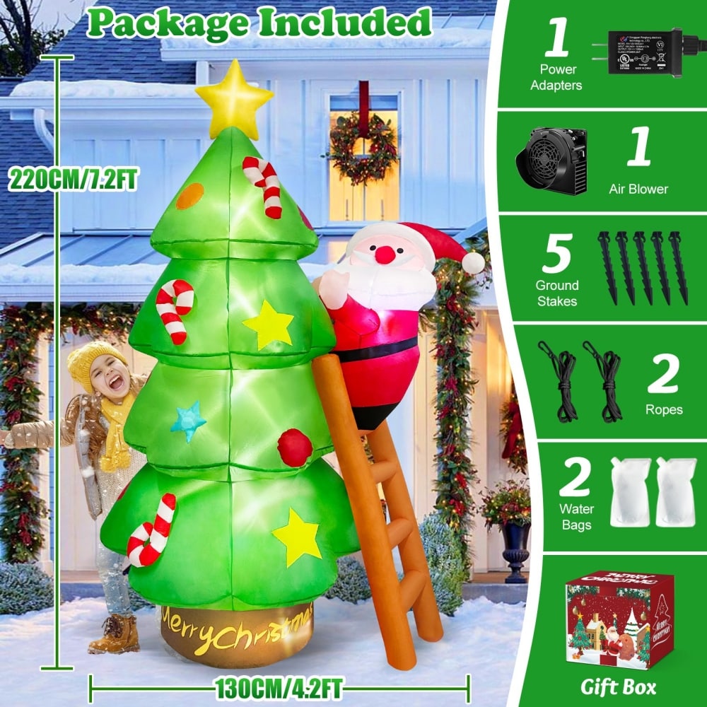 Danxilu C-TREE-004-7F Christmas-Inflatables - View #3