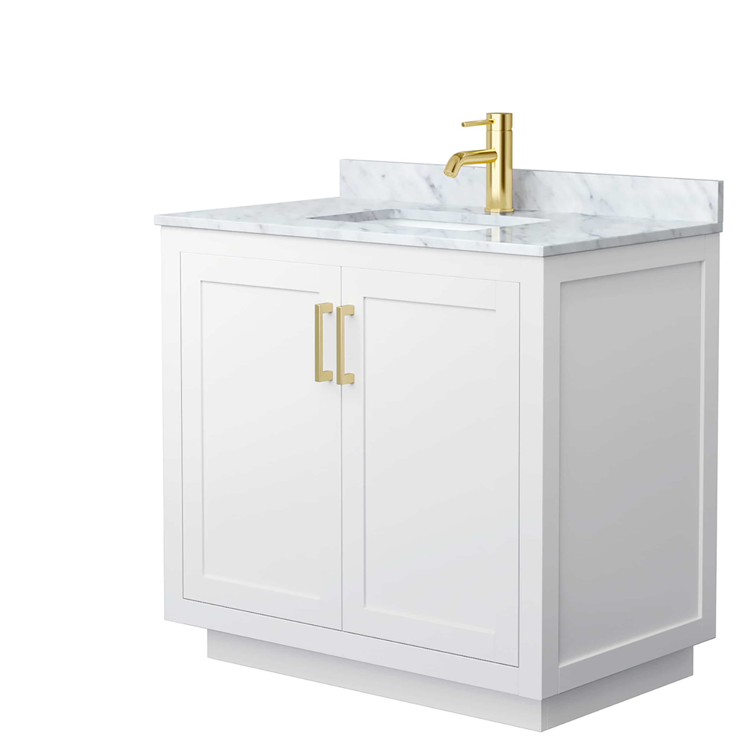 Wyndham Collection WCF292936SWGCMUNSMXX Bath-Vanity-Combo - View #2