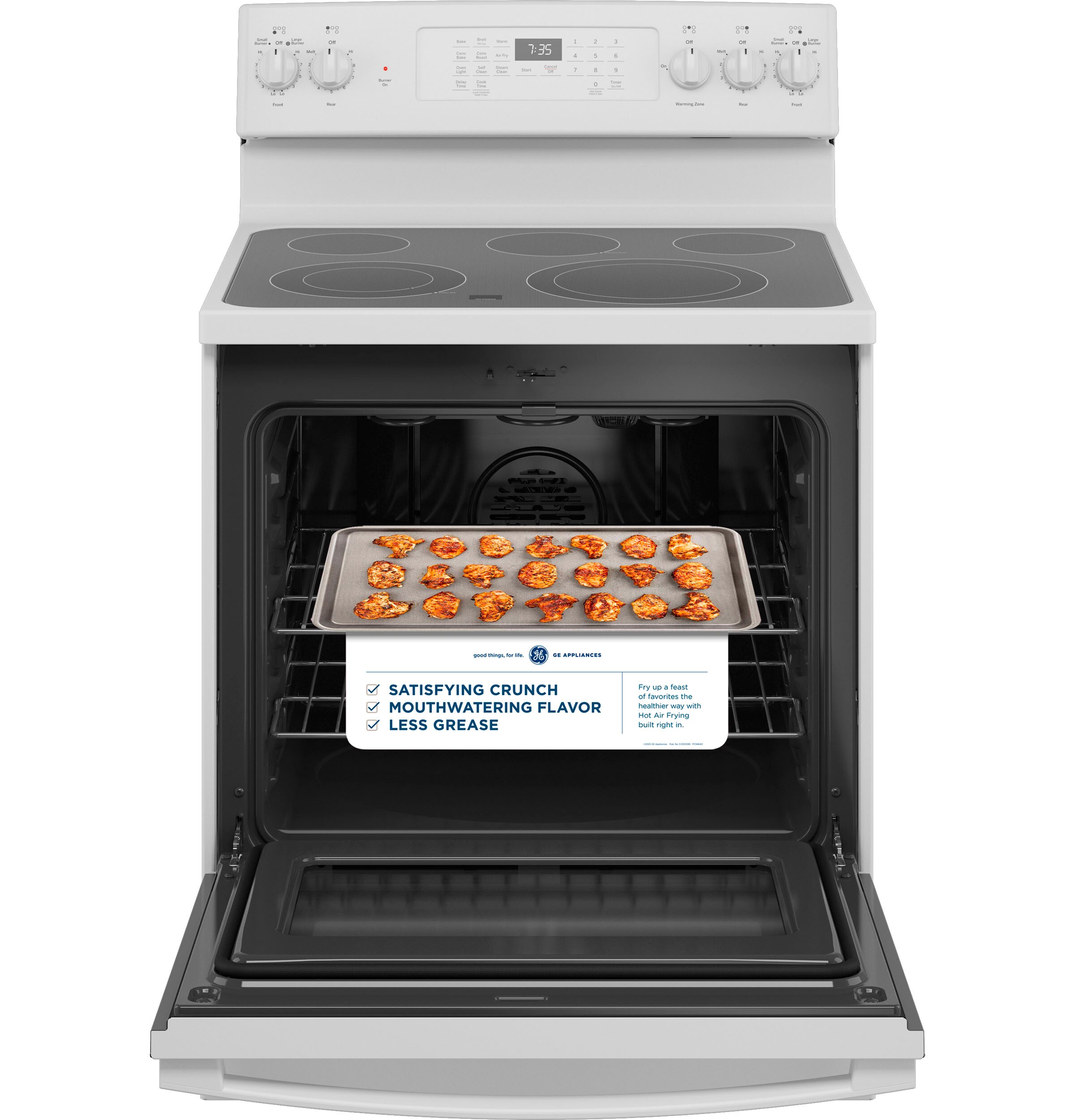 GE JB735DPWW Freestanding-Electric-Ranges - View #13