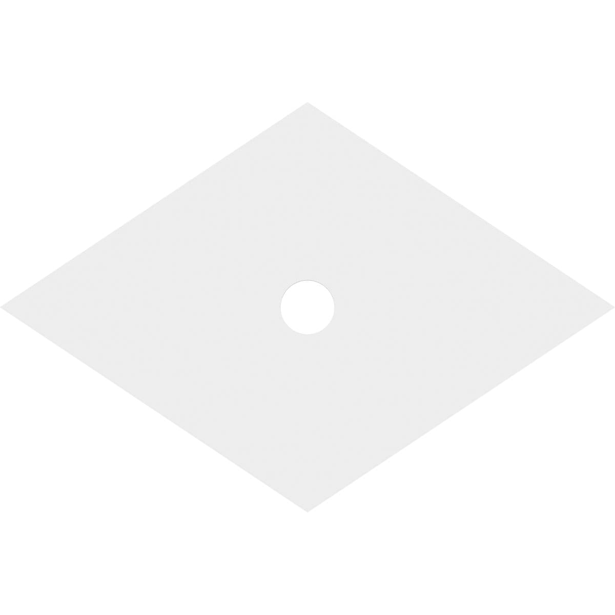 Ekena Millwork CMP34X22DD-03000 Ceiling-Medallions - View #4