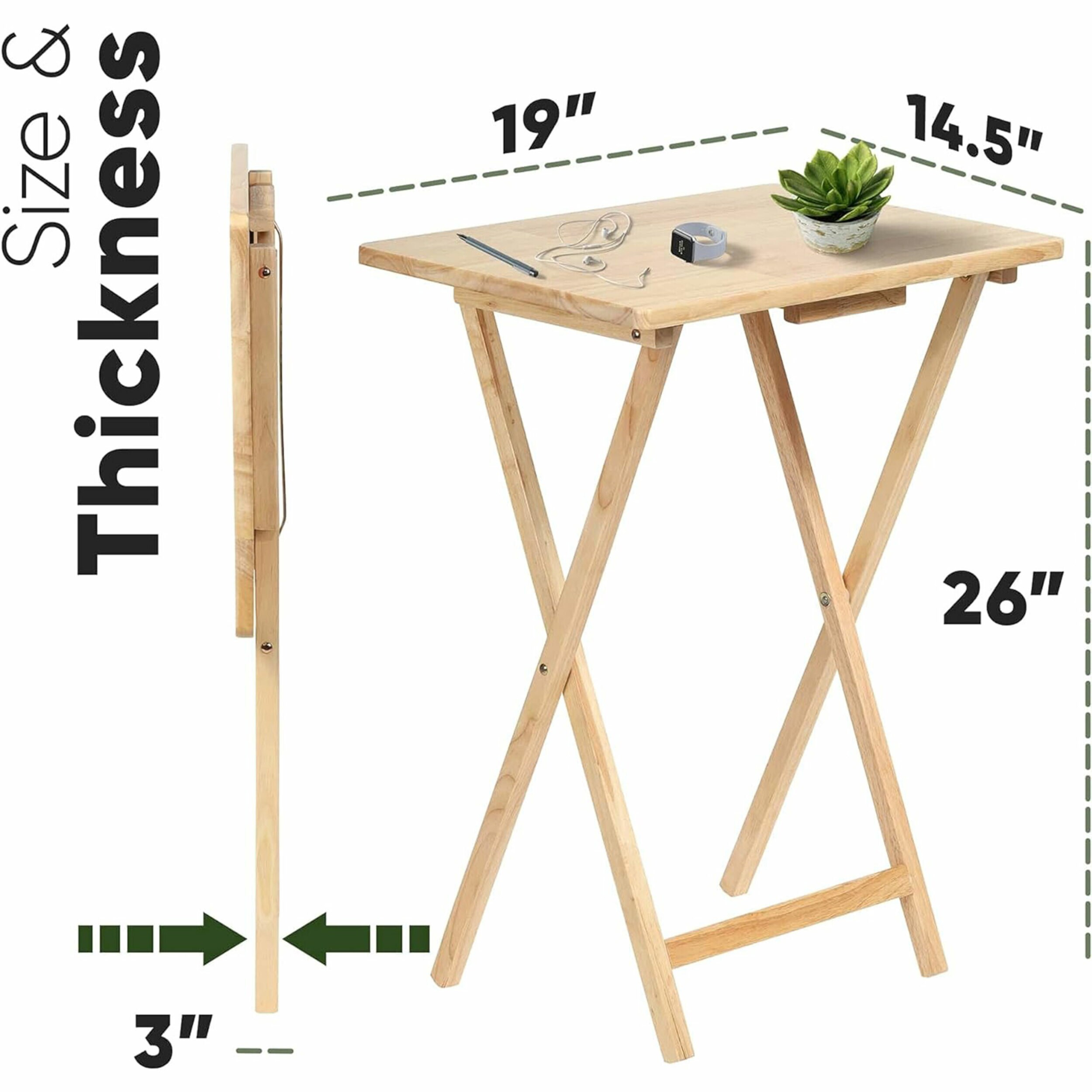 PJ Wood 304528 Folding-Tables - View #2
