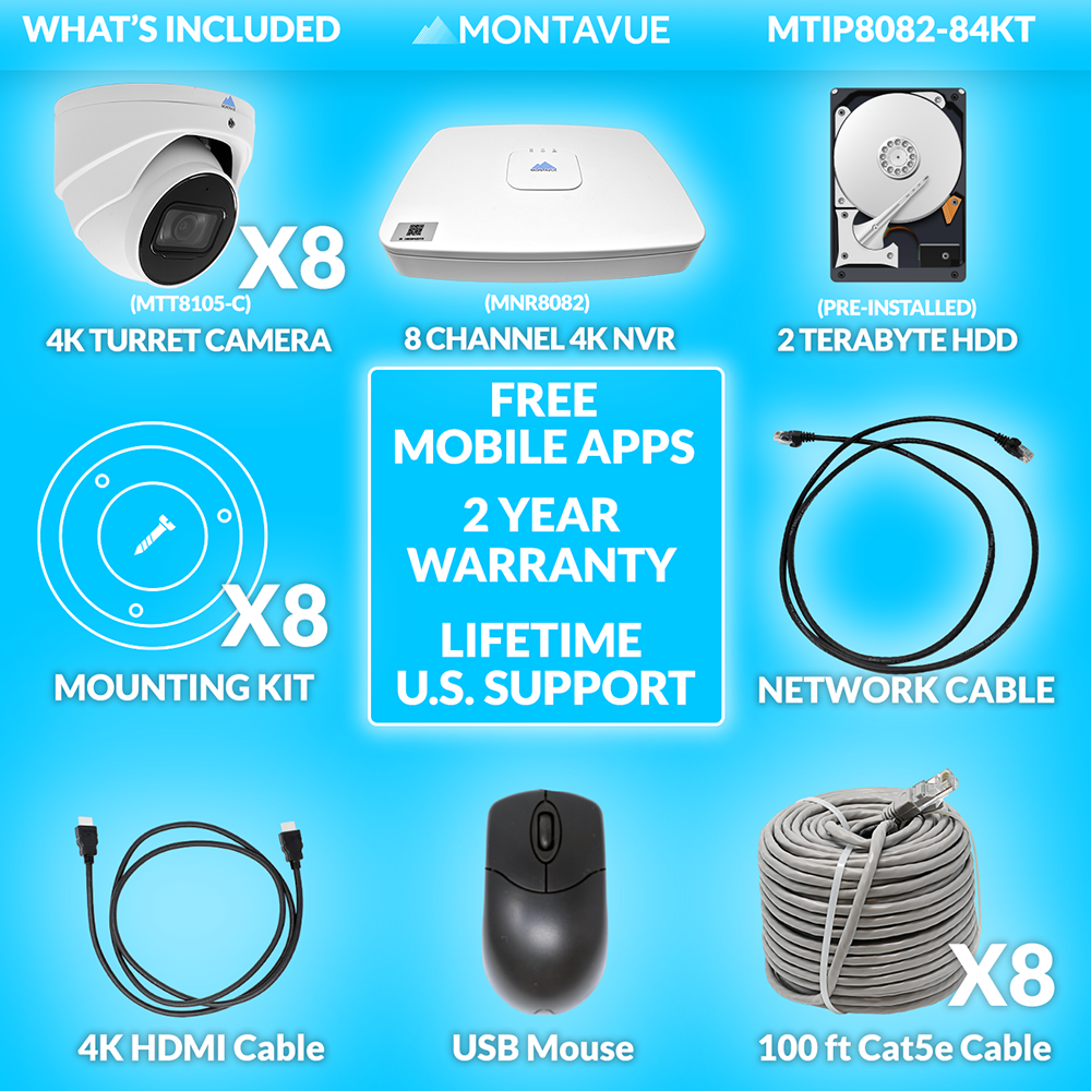 Montavue MTIP8082-84KT-W Security-Camera-Systems - View #15